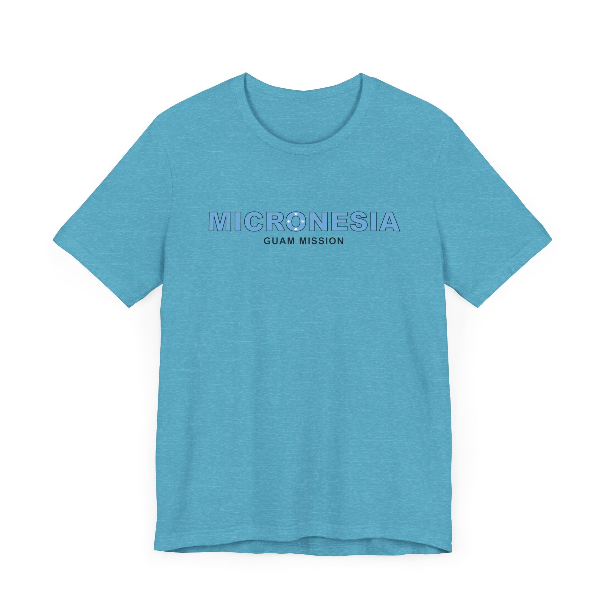 Micronesia Guam Mission Flag Title T-shirt - Mission Wishlist - LDS Missionary Gift Store
