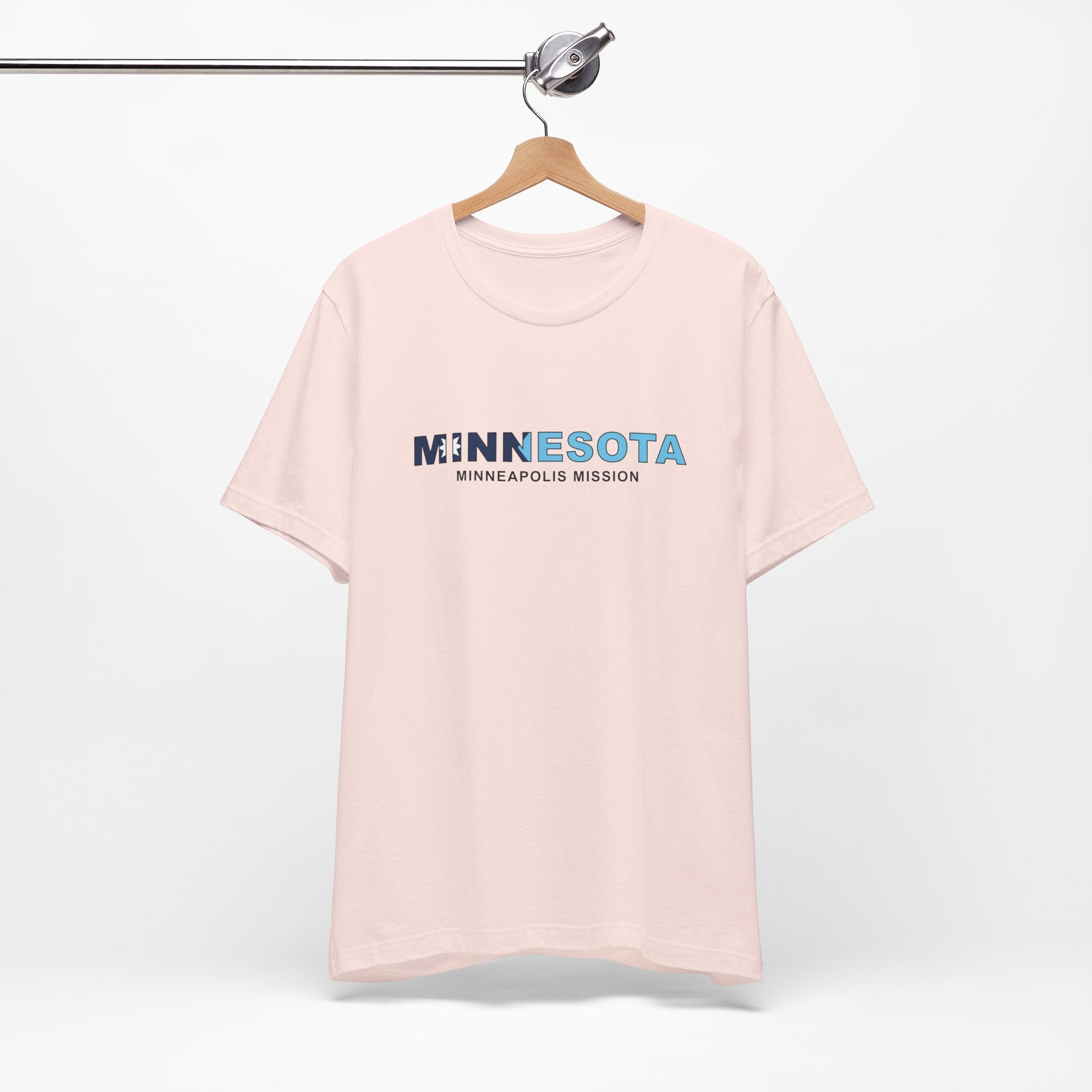 Minnesota Minneapolis Mission Flag Title T-shirt - Mission Wishlist - LDS Missionary Gift Store