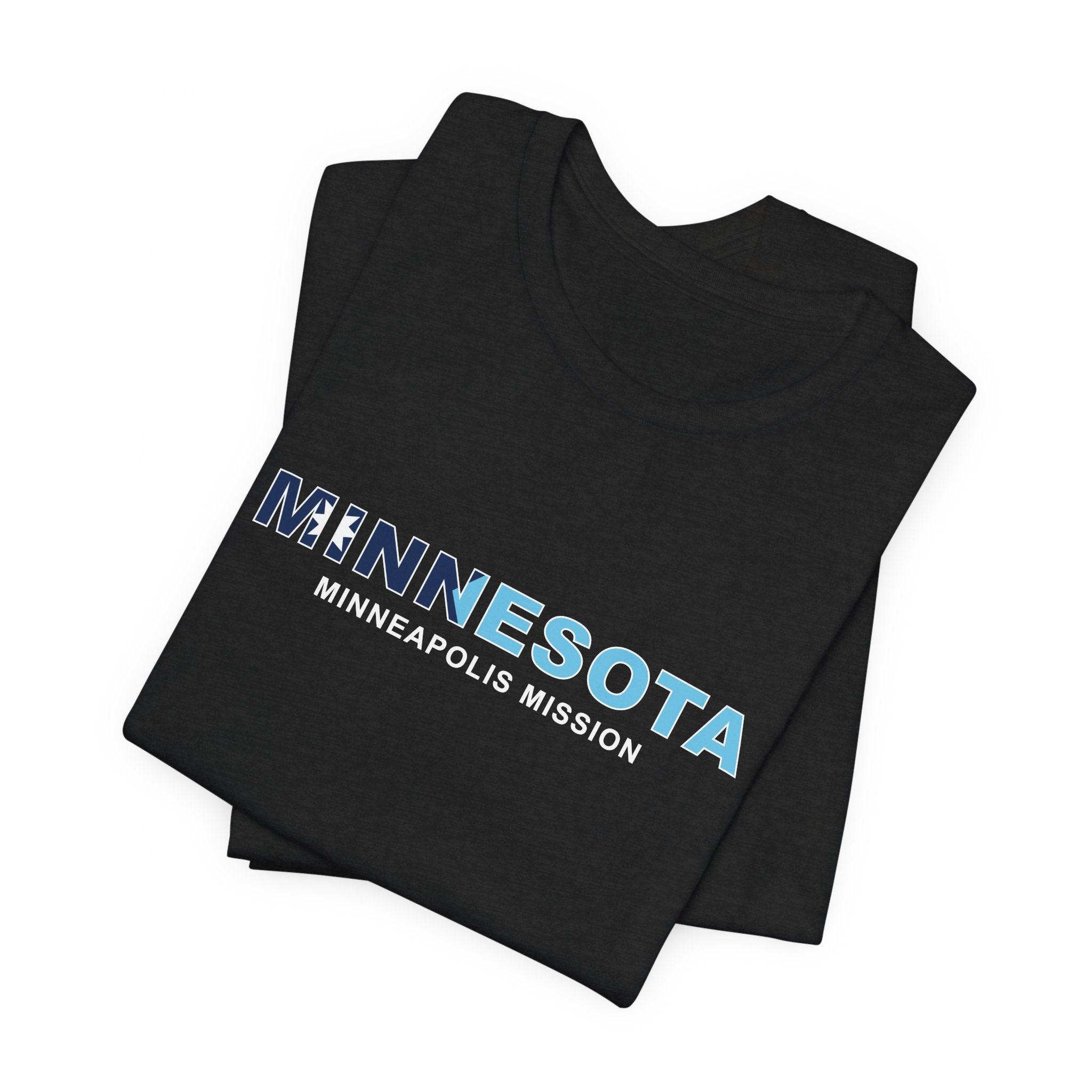 Minnesota Minneapolis Mission Flag Title T-shirt - Mission Wishlist - LDS Missionary Gift Store