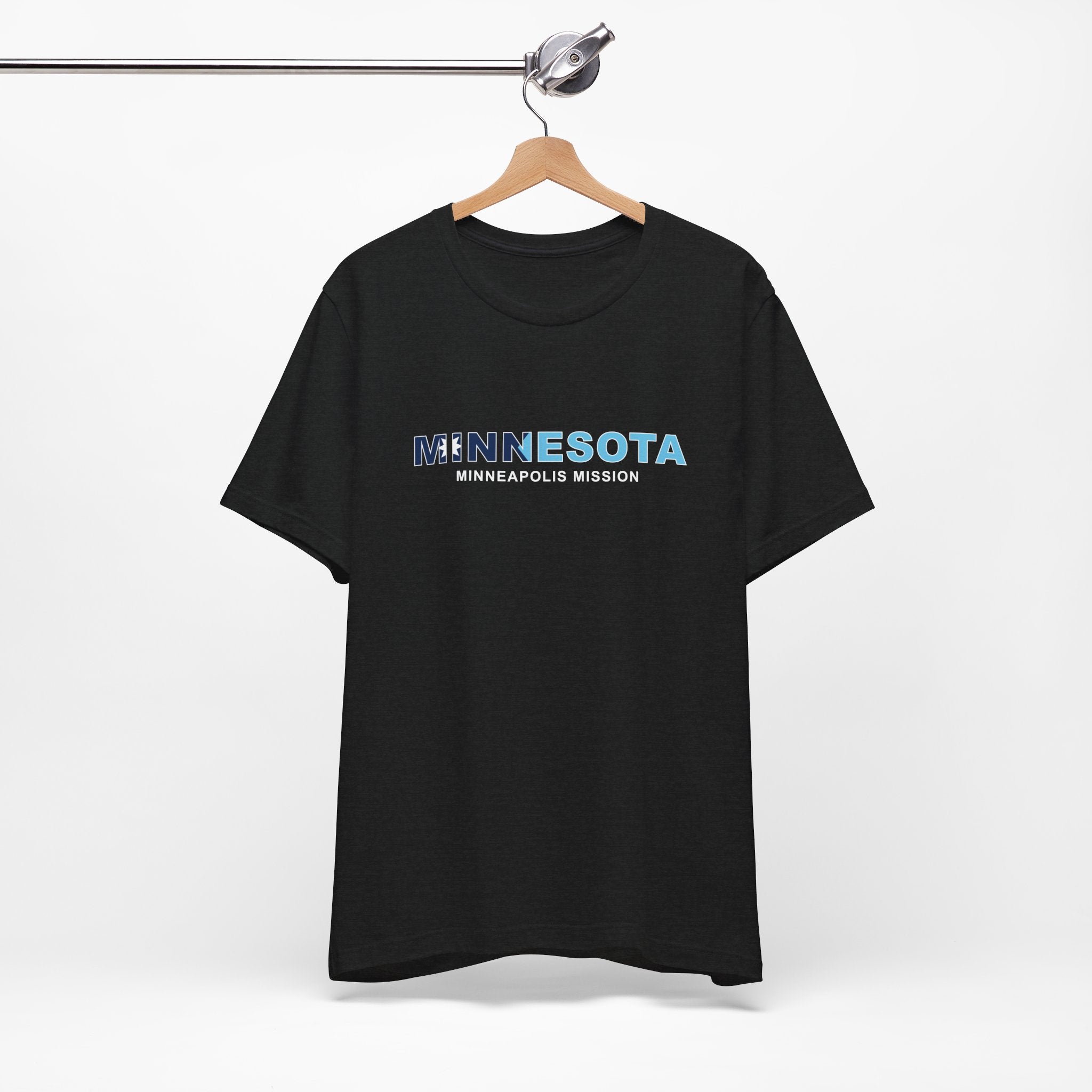Minnesota Minneapolis Mission Flag Title T-shirt - Mission Wishlist - LDS Missionary Gift Store