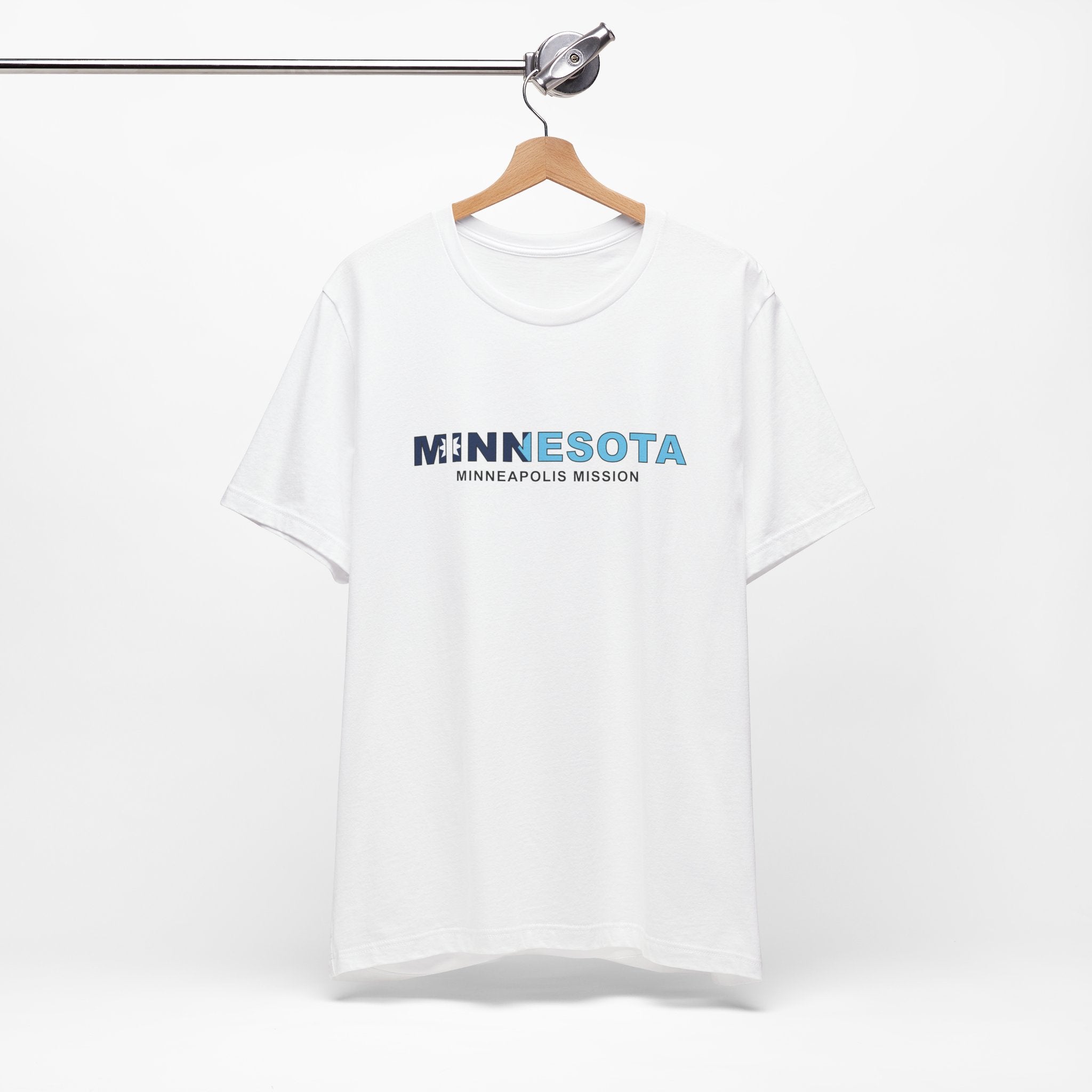 Minnesota Minneapolis Mission Flag Title T-shirt - Mission Wishlist - LDS Missionary Gift Store