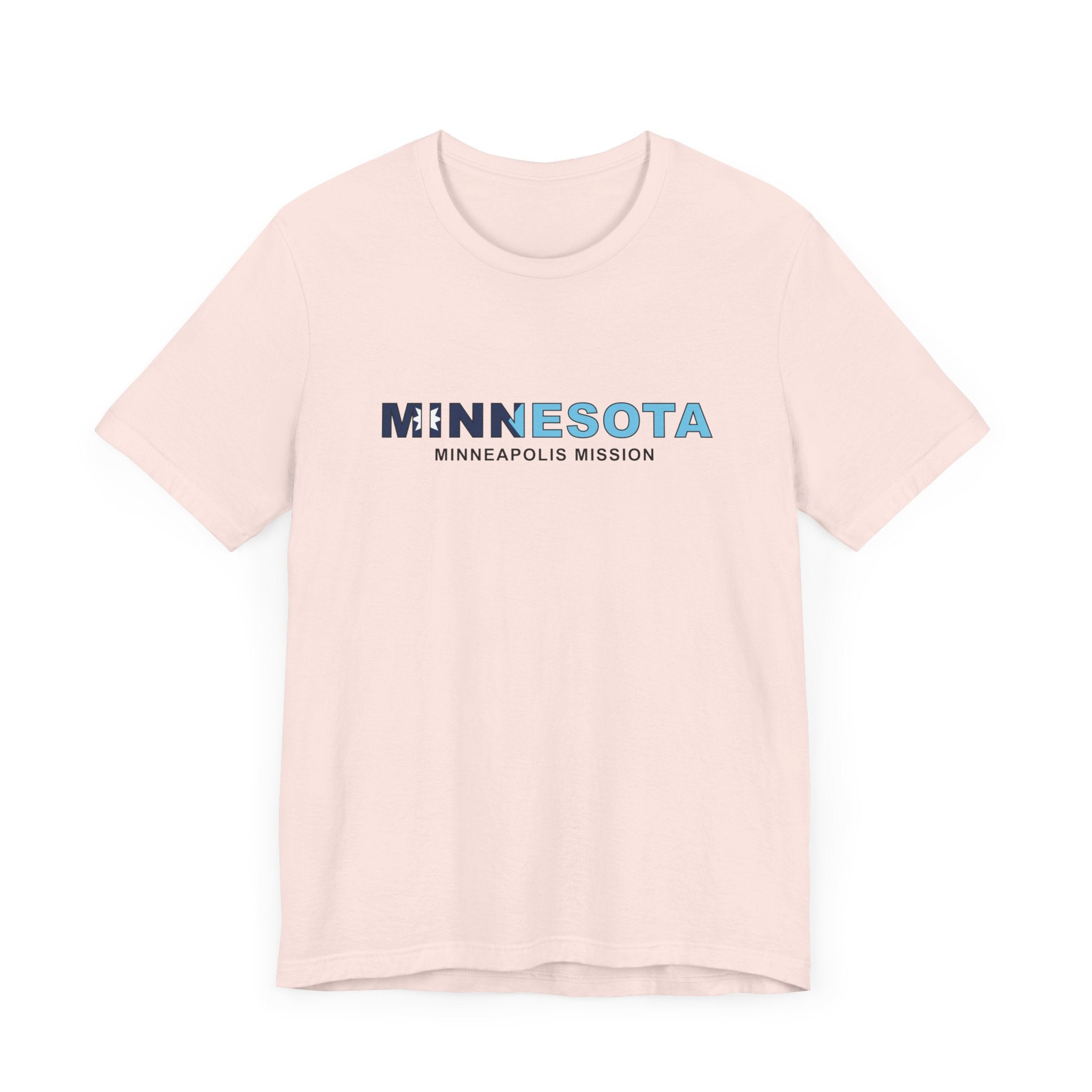Minnesota Minneapolis Mission Flag Title T-shirt - Mission Wishlist - LDS Missionary Gift Store