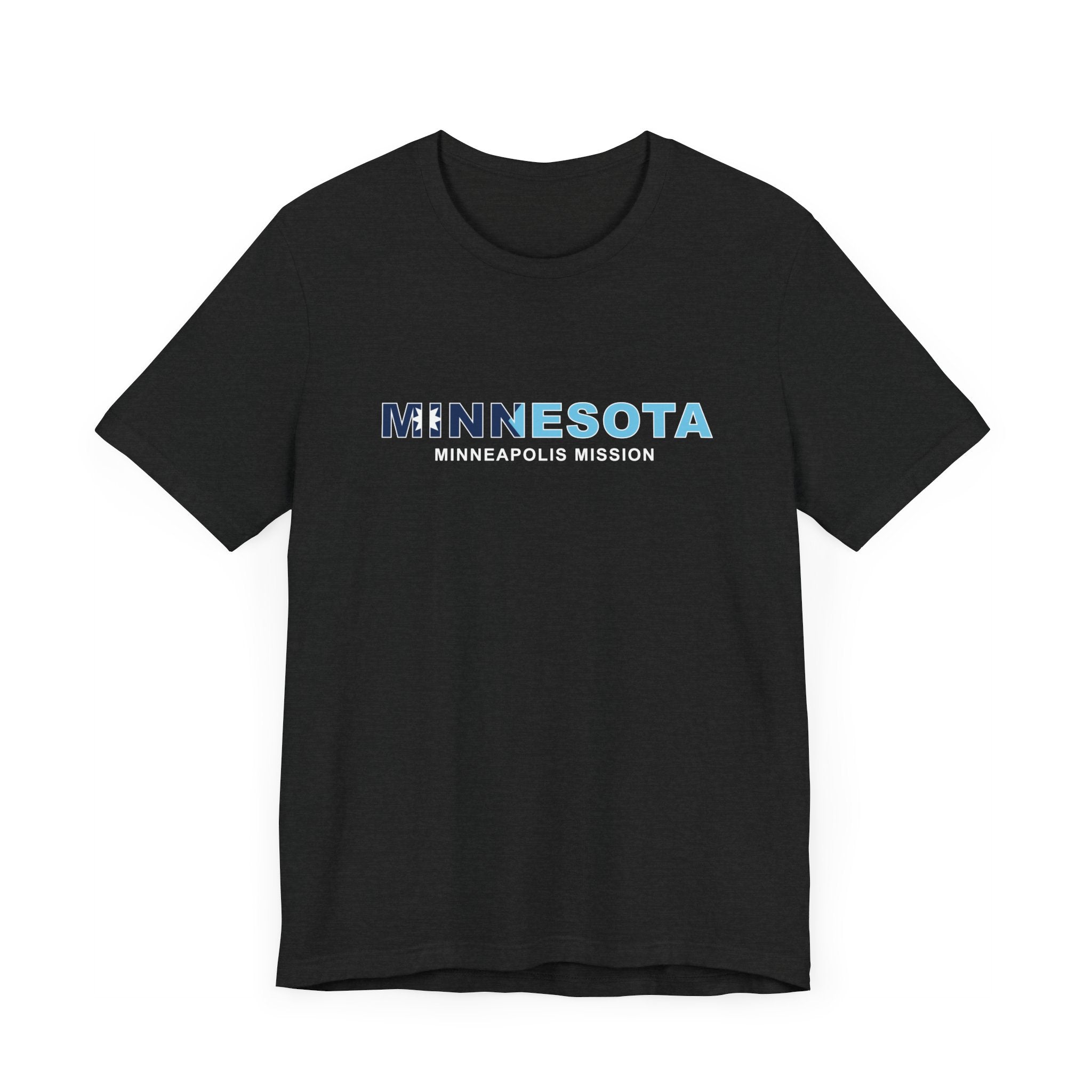 Minnesota Minneapolis Mission Flag Title T-shirt - Mission Wishlist - LDS Missionary Gift Store