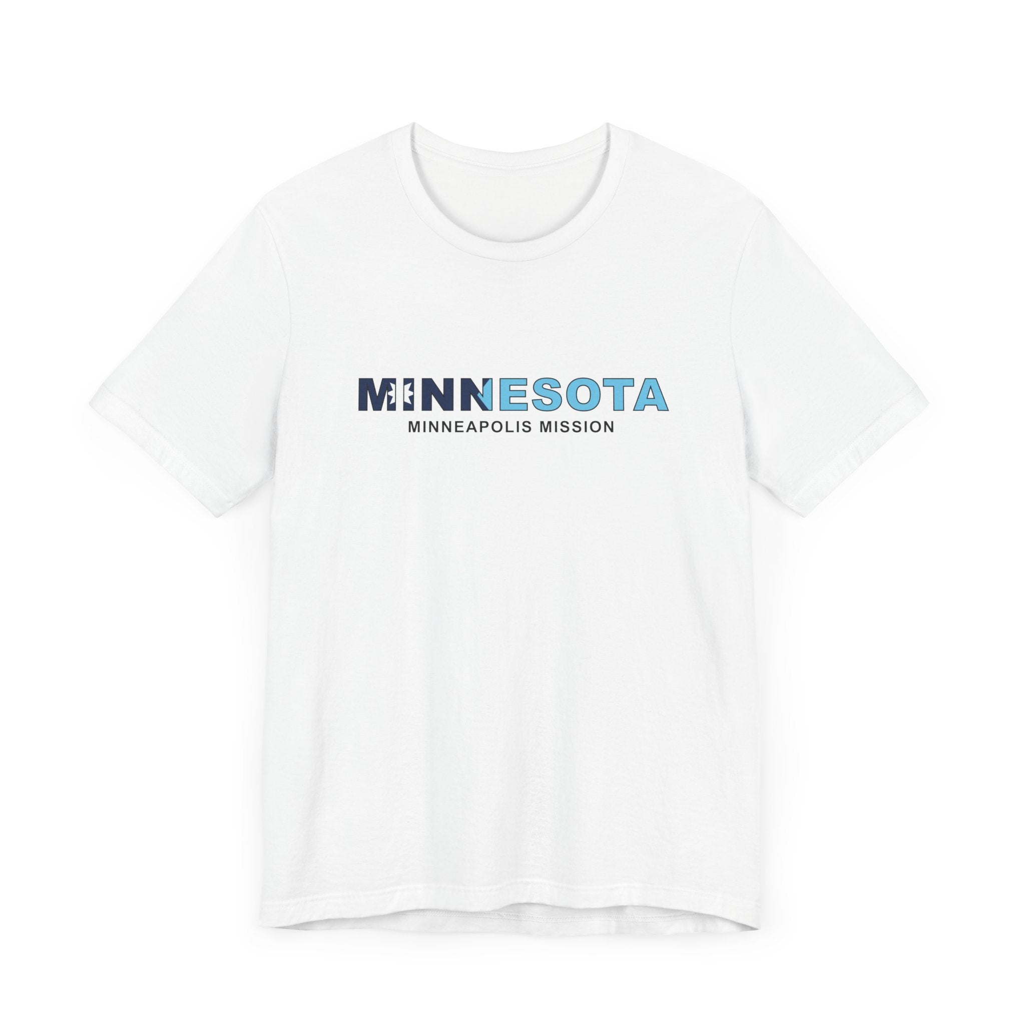 Minnesota Minneapolis Mission Flag Title T-shirt - Mission Wishlist - LDS Missionary Gift Store