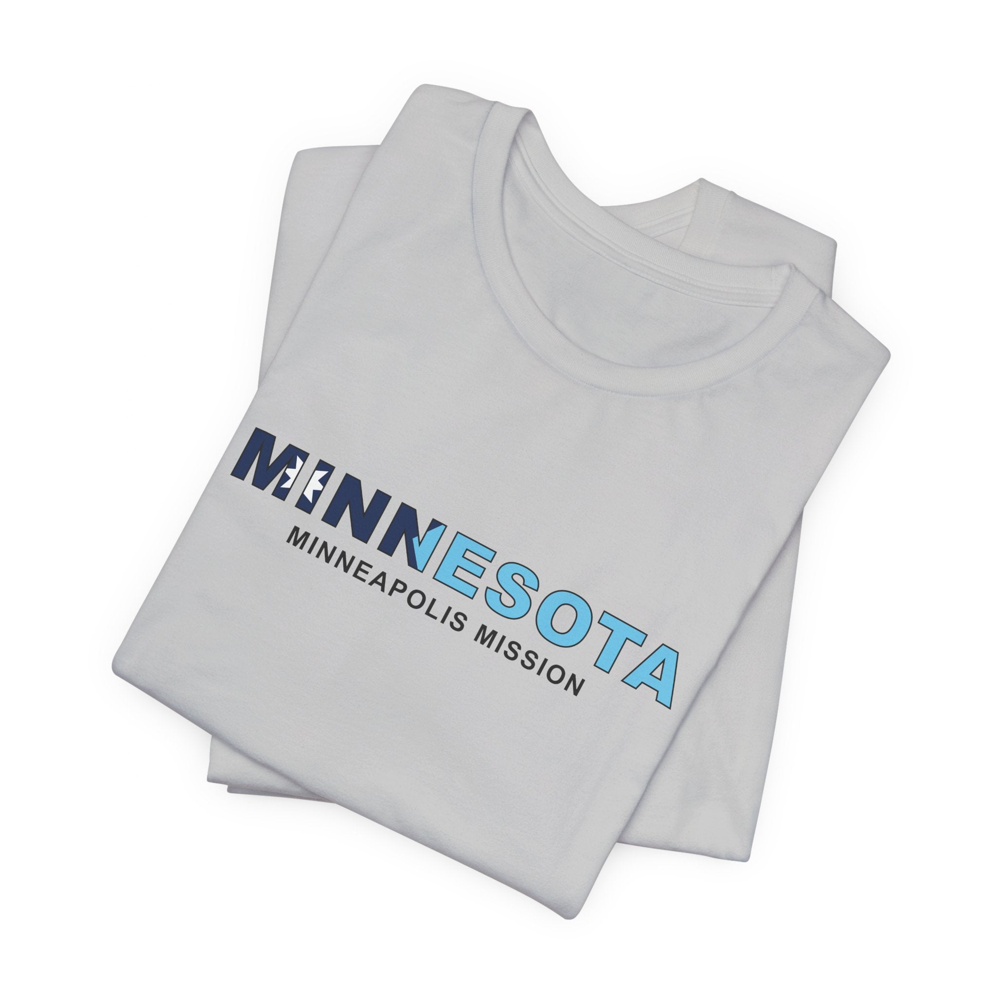 Minnesota Minneapolis Mission Flag Title T-shirt - Mission Wishlist - LDS Missionary Gift Store