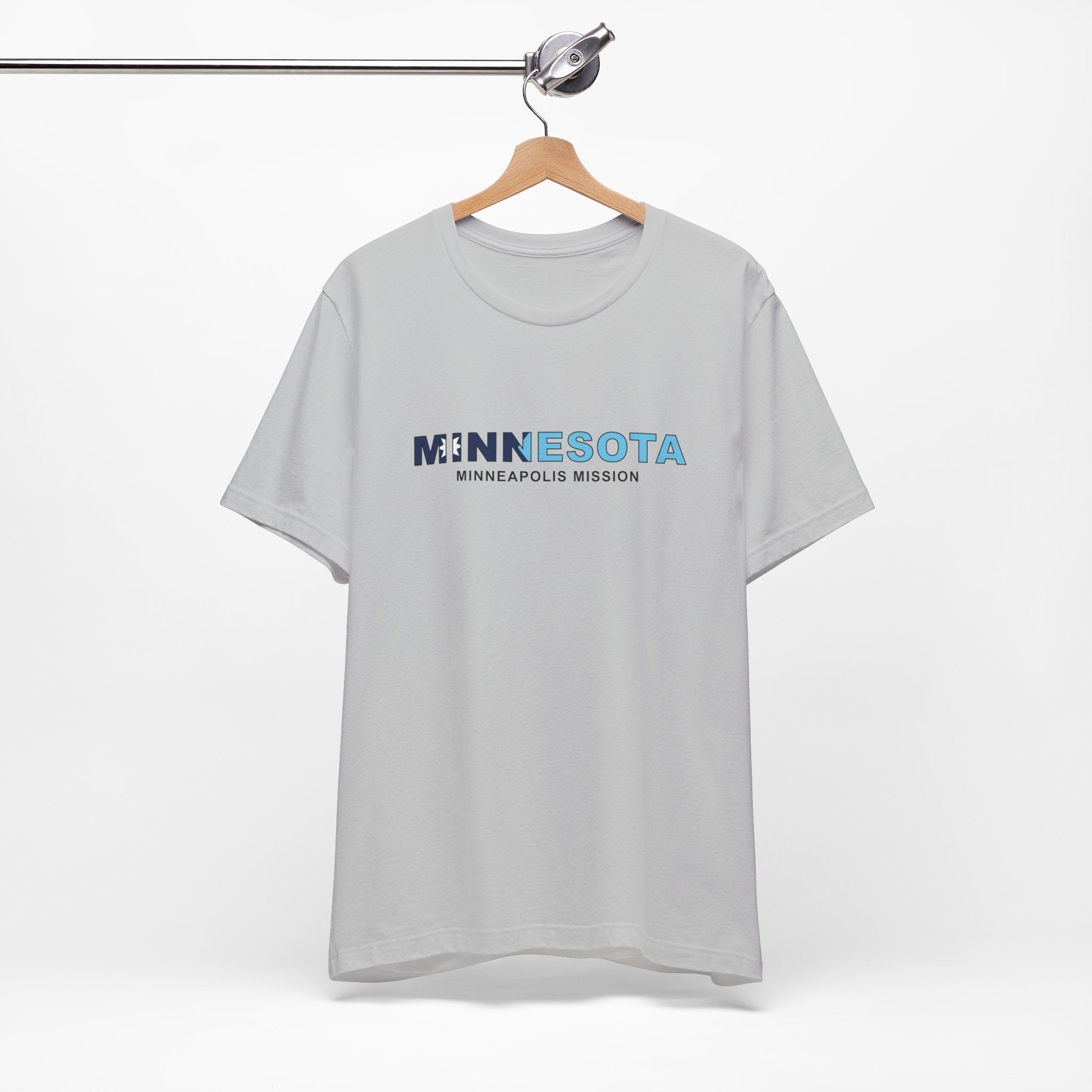 Minnesota Minneapolis Mission Flag Title T-shirt - Mission Wishlist - LDS Missionary Gift Store