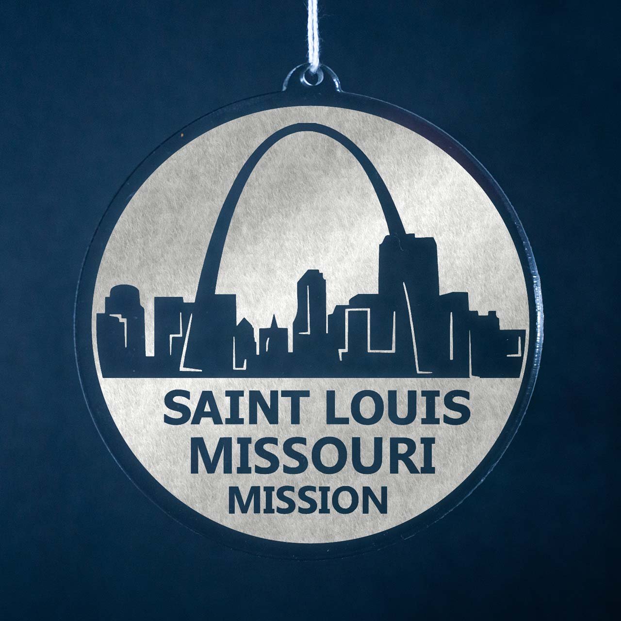 Missouri St. Louis Mission Christmas Ornament - Latter-Day Saint LDS Missionary Gift - Book of Mormon