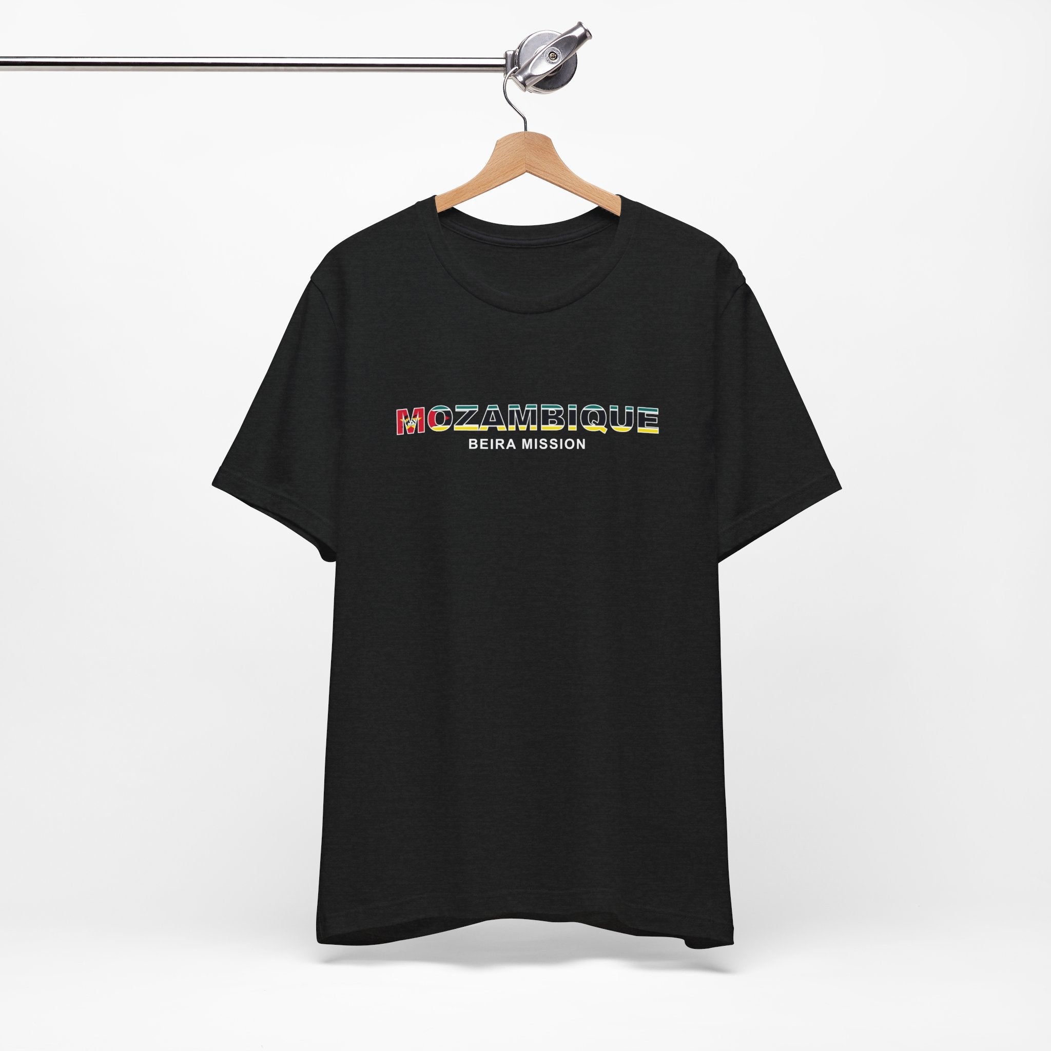 Mozambique Beira Mission Flag Title T-shirt - Mission Wishlist - LDS Missionary Gift Store