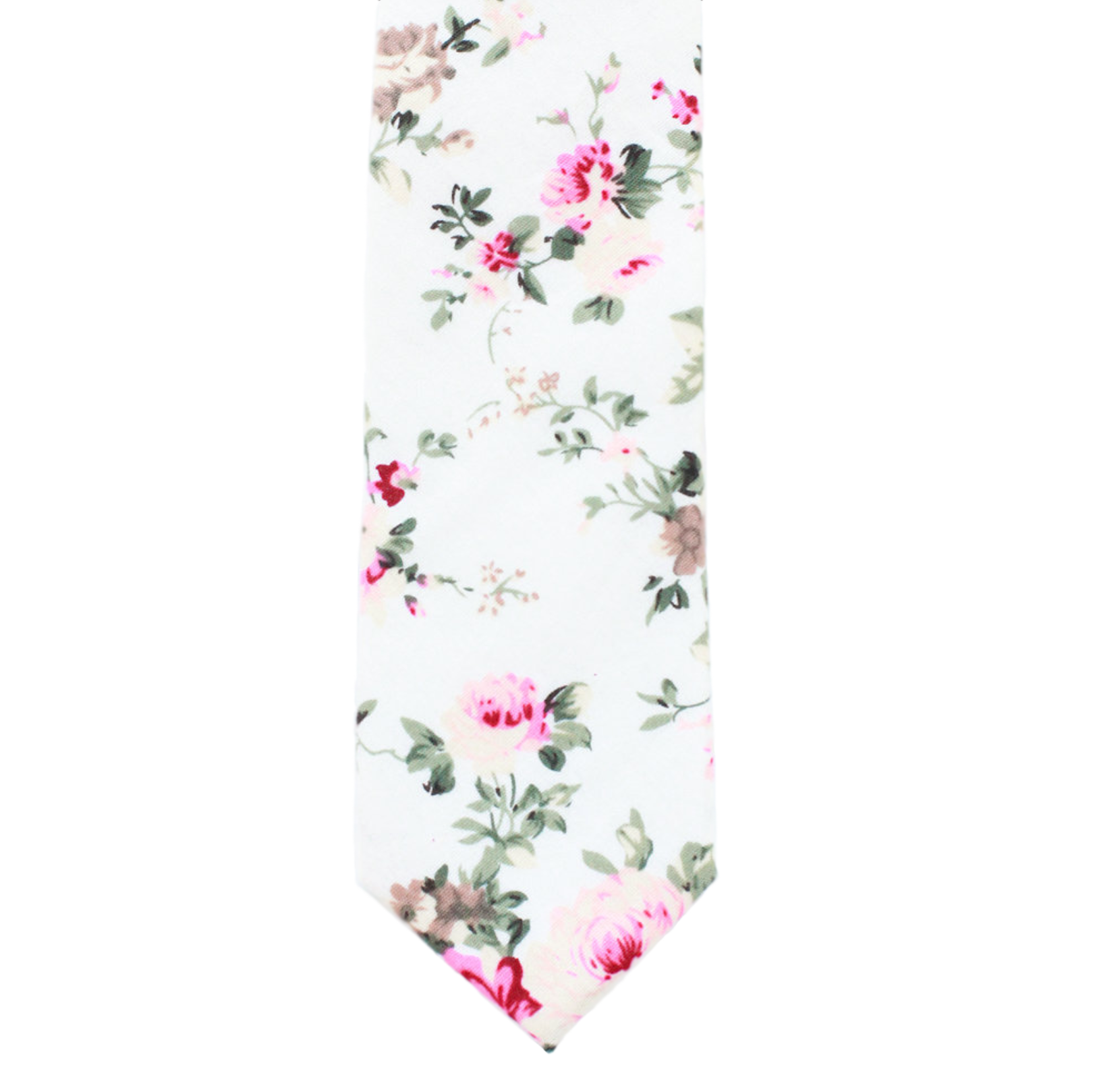 N1 - Cream Floral Cotton - Standard Width
