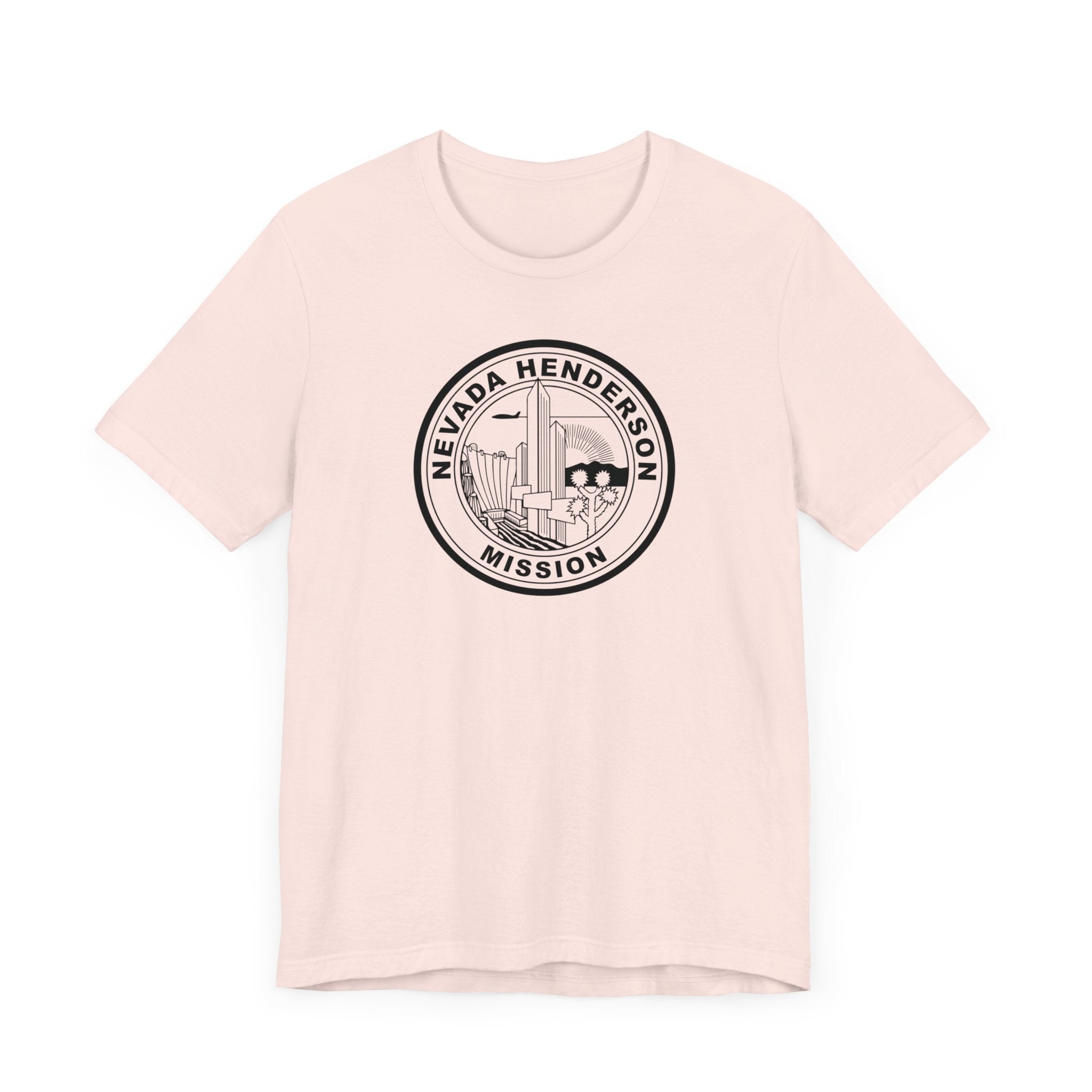 Nevada Henderson Mission Circular Monochrome Logo T-Shirt - Mission Wishlist - LDS Missionary Gift Store