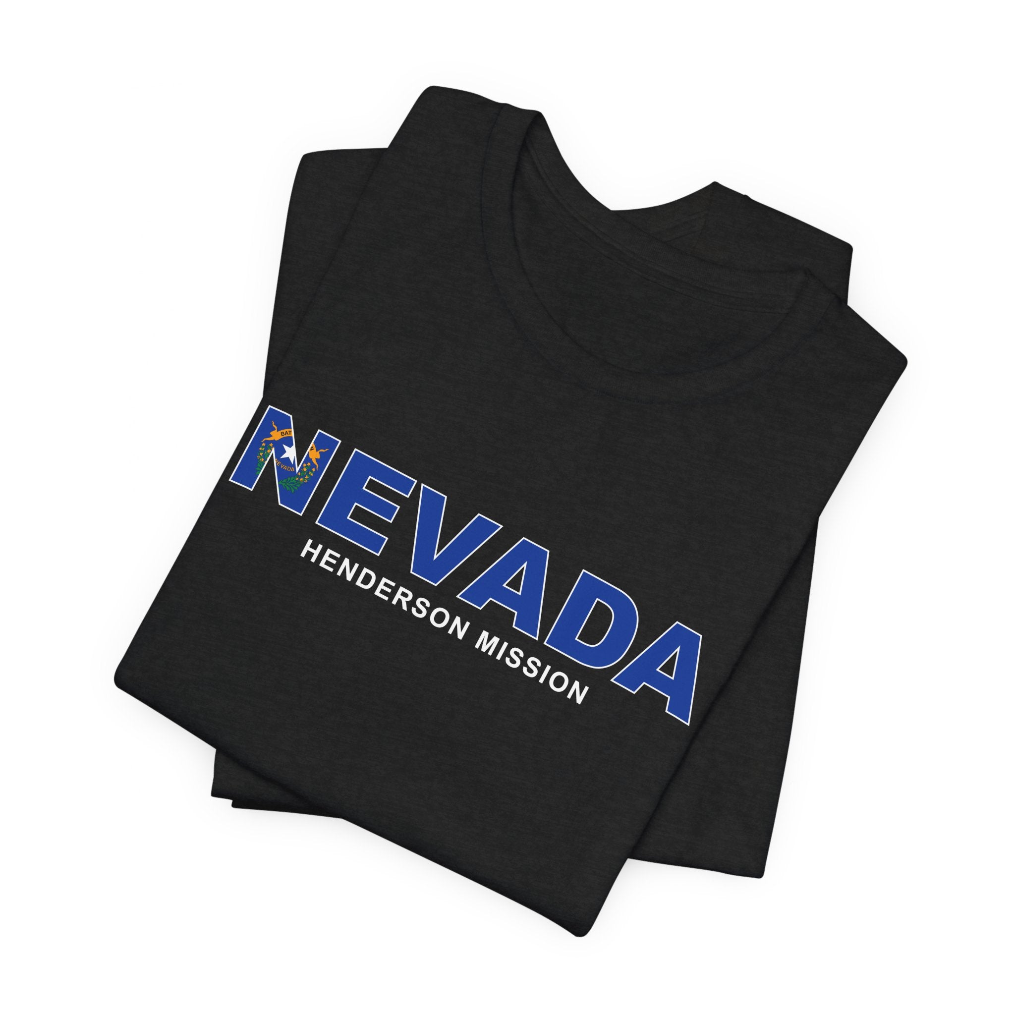 Nevada Henderson Mission Flag Title T-shirt - Mission Wishlist - LDS Missionary Gift Store