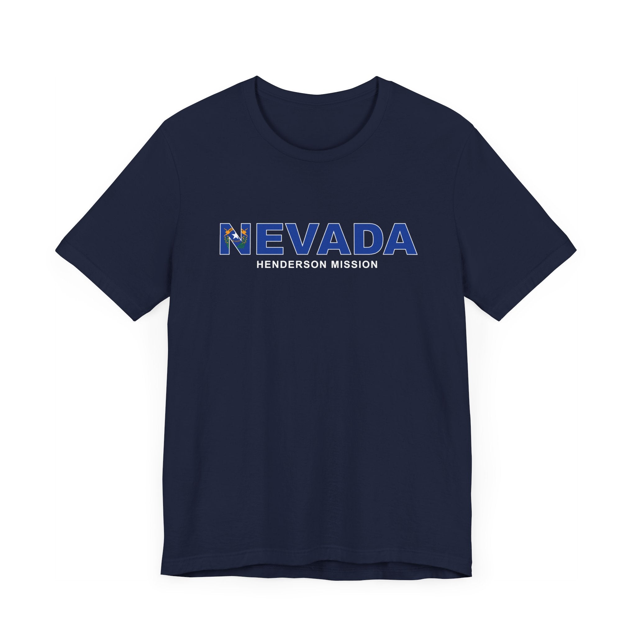Nevada Henderson Mission Flag Title T-shirt - Mission Wishlist - LDS Missionary Gift Store