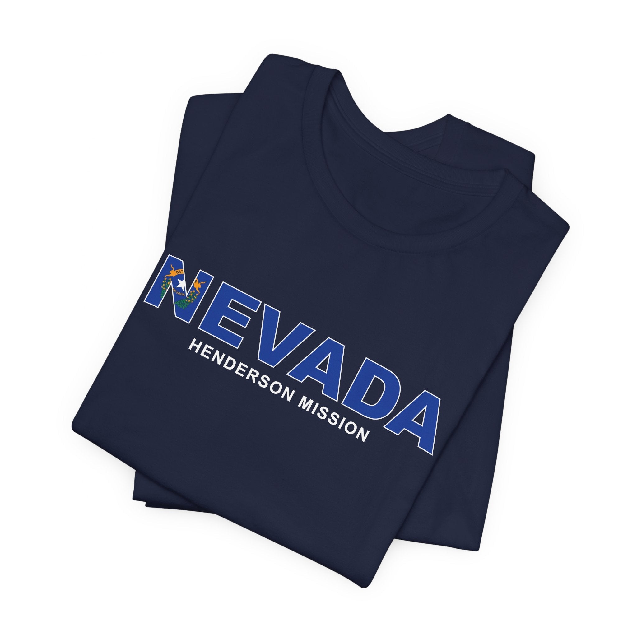 Nevada Henderson Mission Flag Title T-shirt - Mission Wishlist - LDS Missionary Gift Store