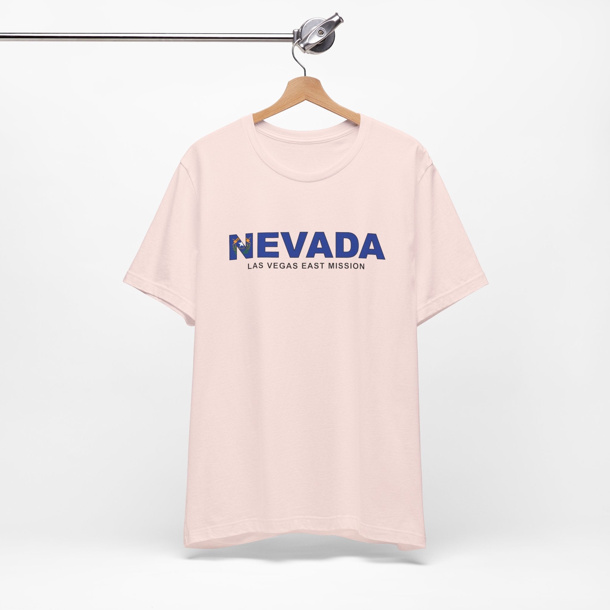 Nevada Las Vegas East Mission Flag Title T-shirt - Mission Wishlist - LDS Missionary Gift Store