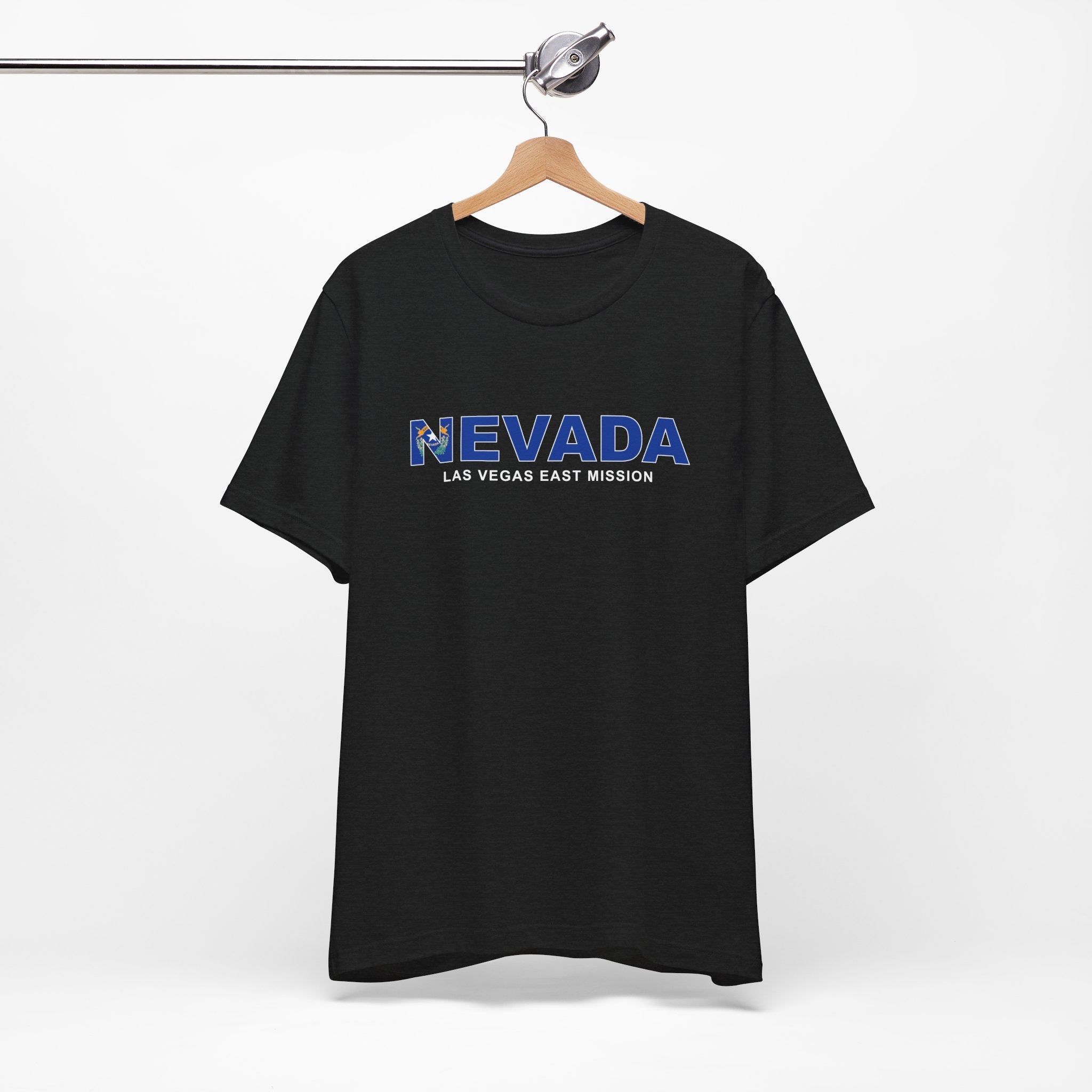 Nevada Las Vegas East Mission Flag Title T-shirt - Mission Wishlist - LDS Missionary Gift Store