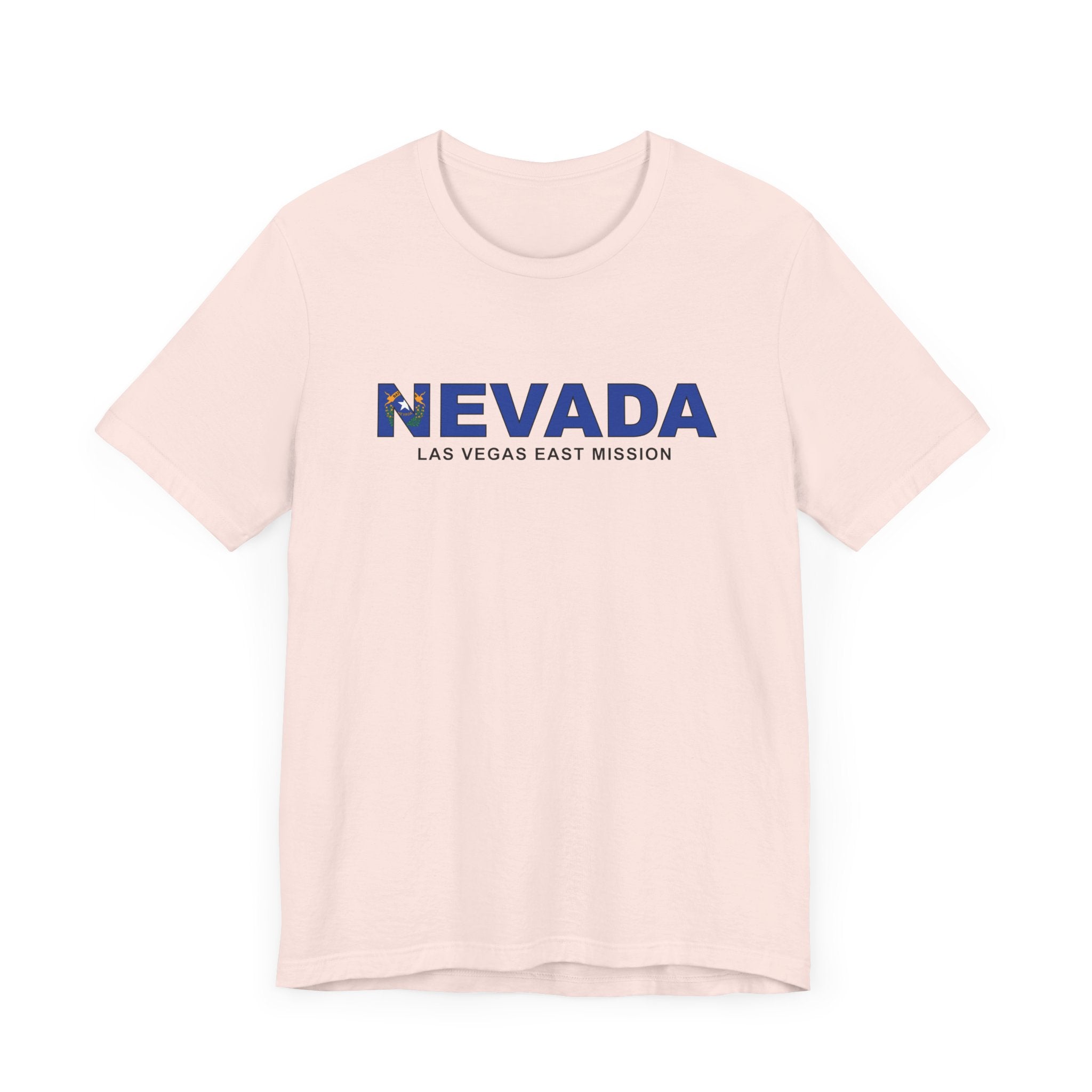 Nevada Las Vegas East Mission Flag Title T-shirt - Mission Wishlist - LDS Missionary Gift Store