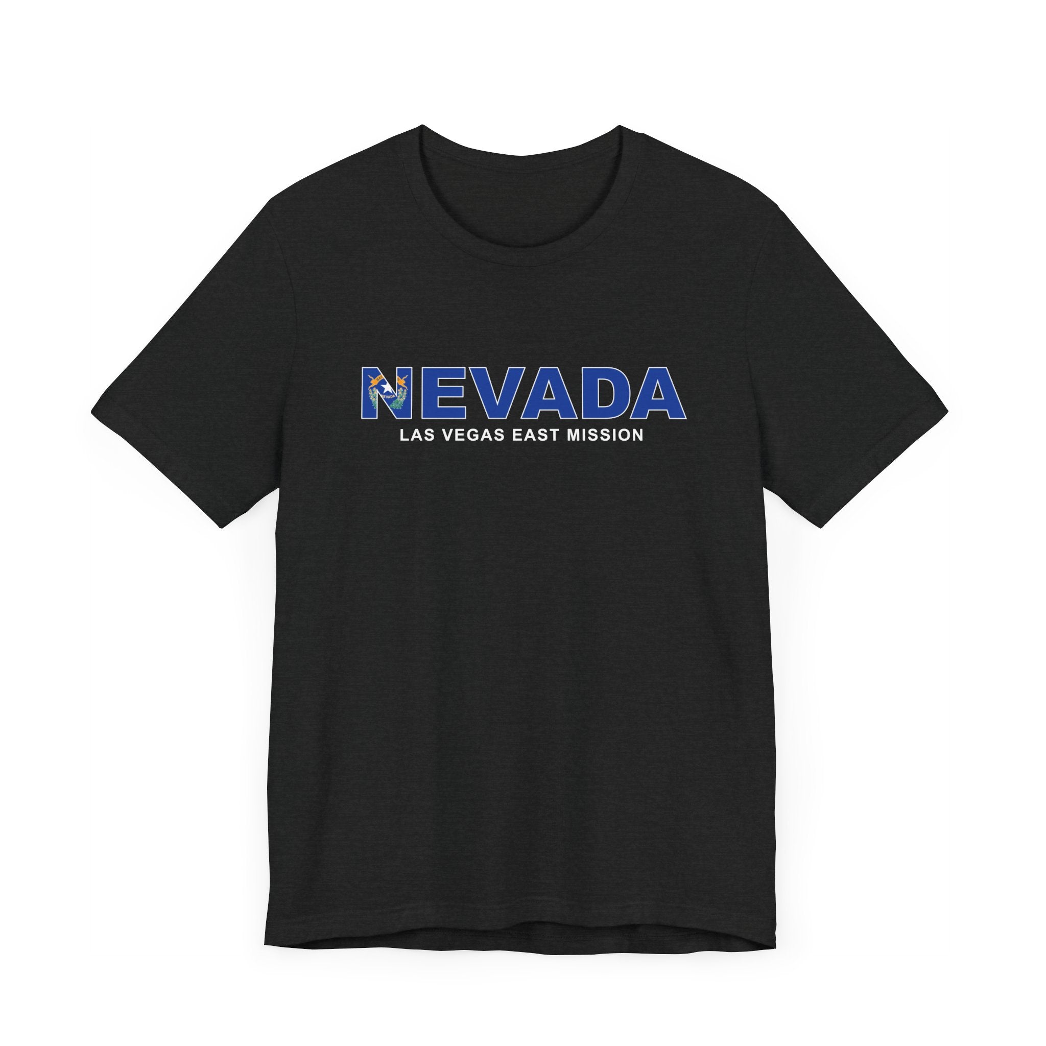 Nevada Las Vegas East Mission Flag Title T-shirt - Mission Wishlist - LDS Missionary Gift Store