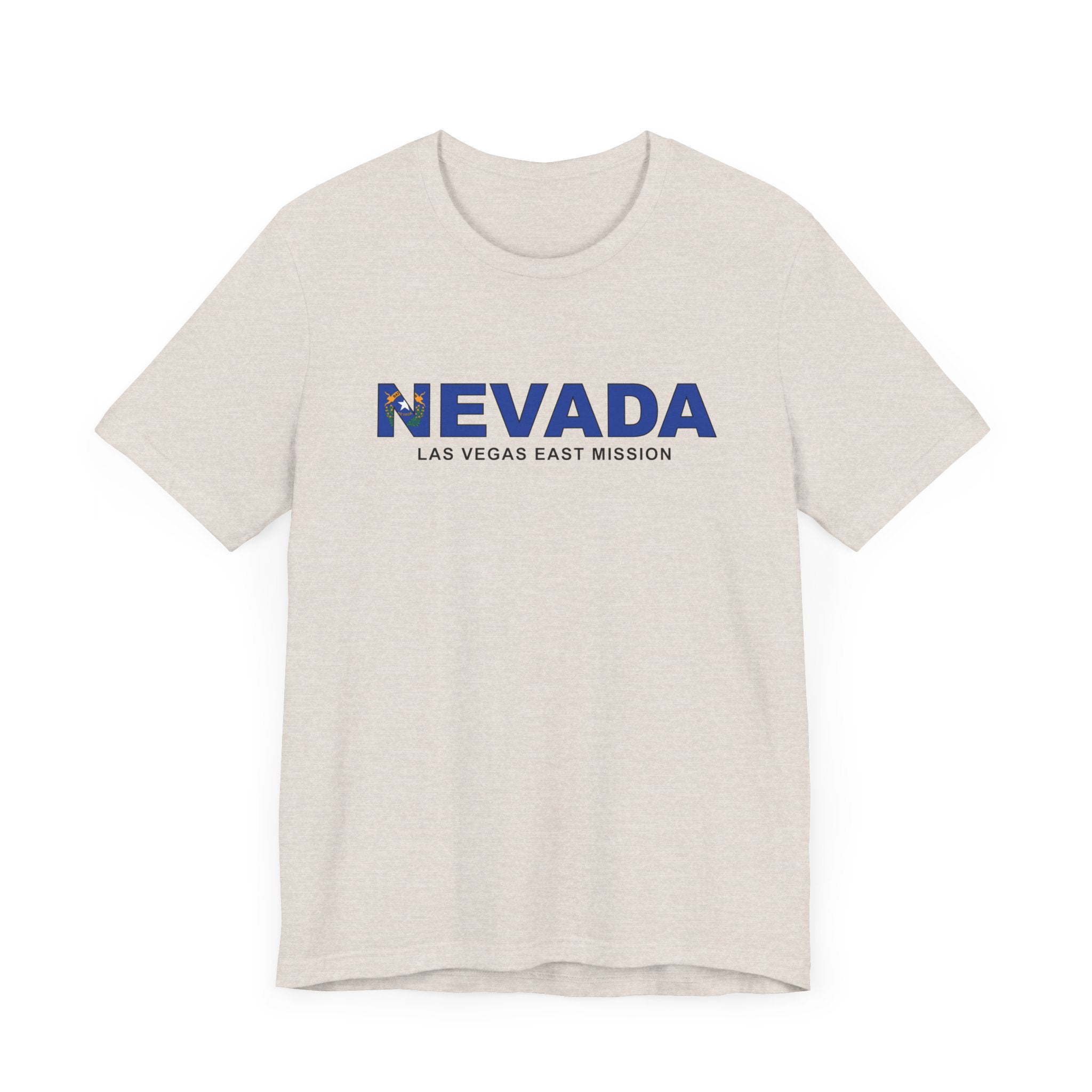 Nevada Las Vegas East Mission Flag Title T-shirt - Mission Wishlist - LDS Missionary Gift Store