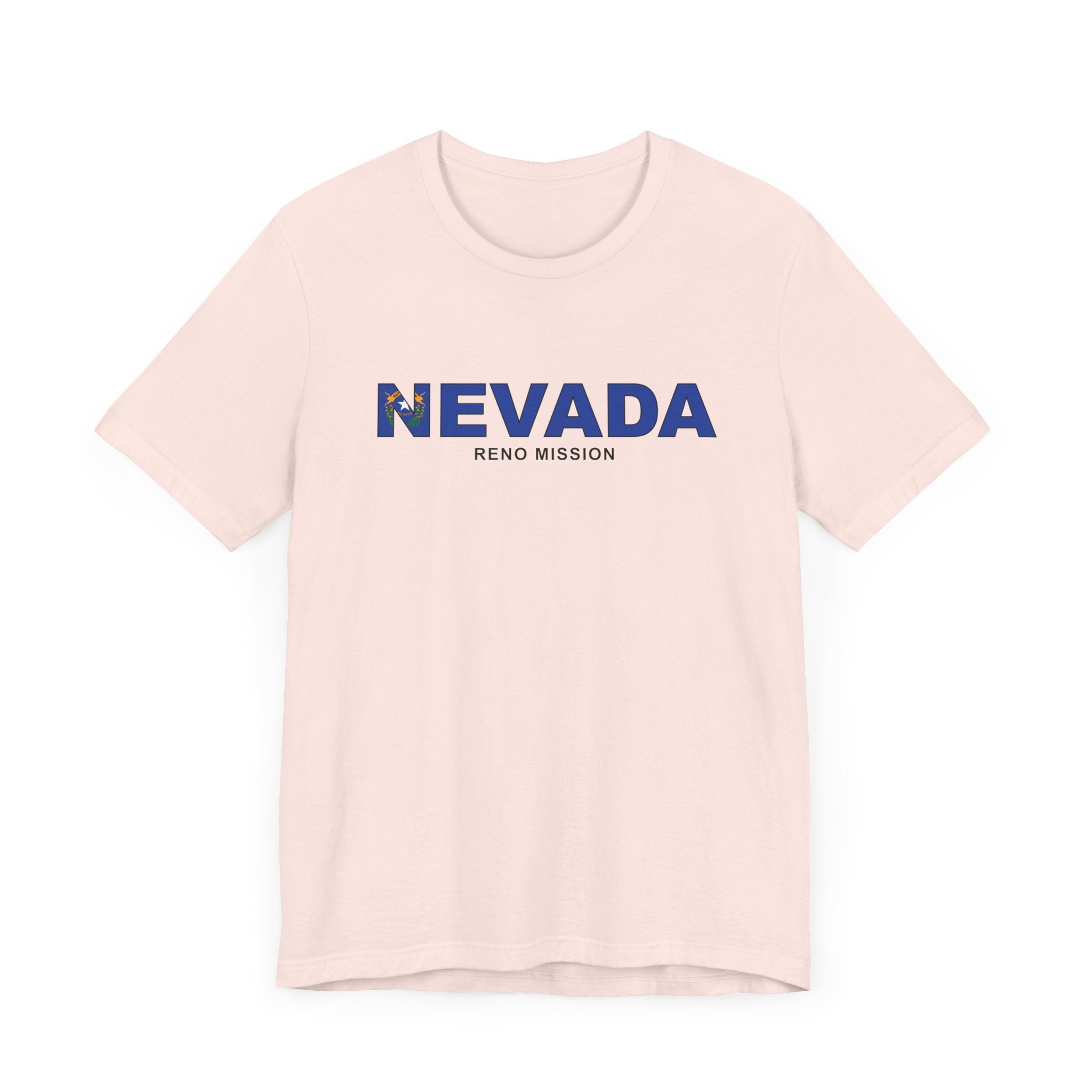 Nevada Reno Mission Flag Title T-shirt - Mission Wishlist - LDS Missionary Gift Store