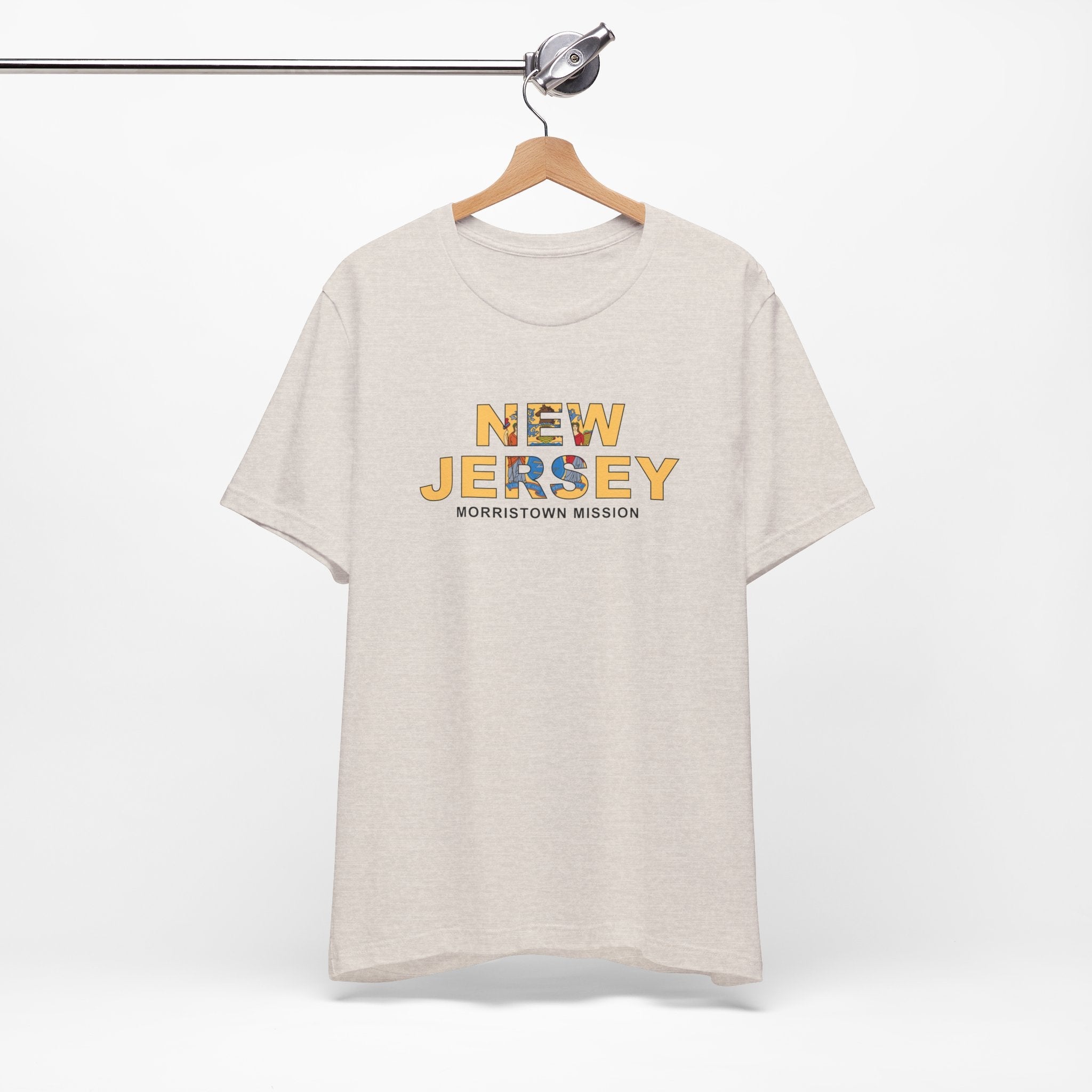 New Jersey Morristown Mission Flag Title T-shirt - Mission Wishlist - LDS Missionary Gift Store