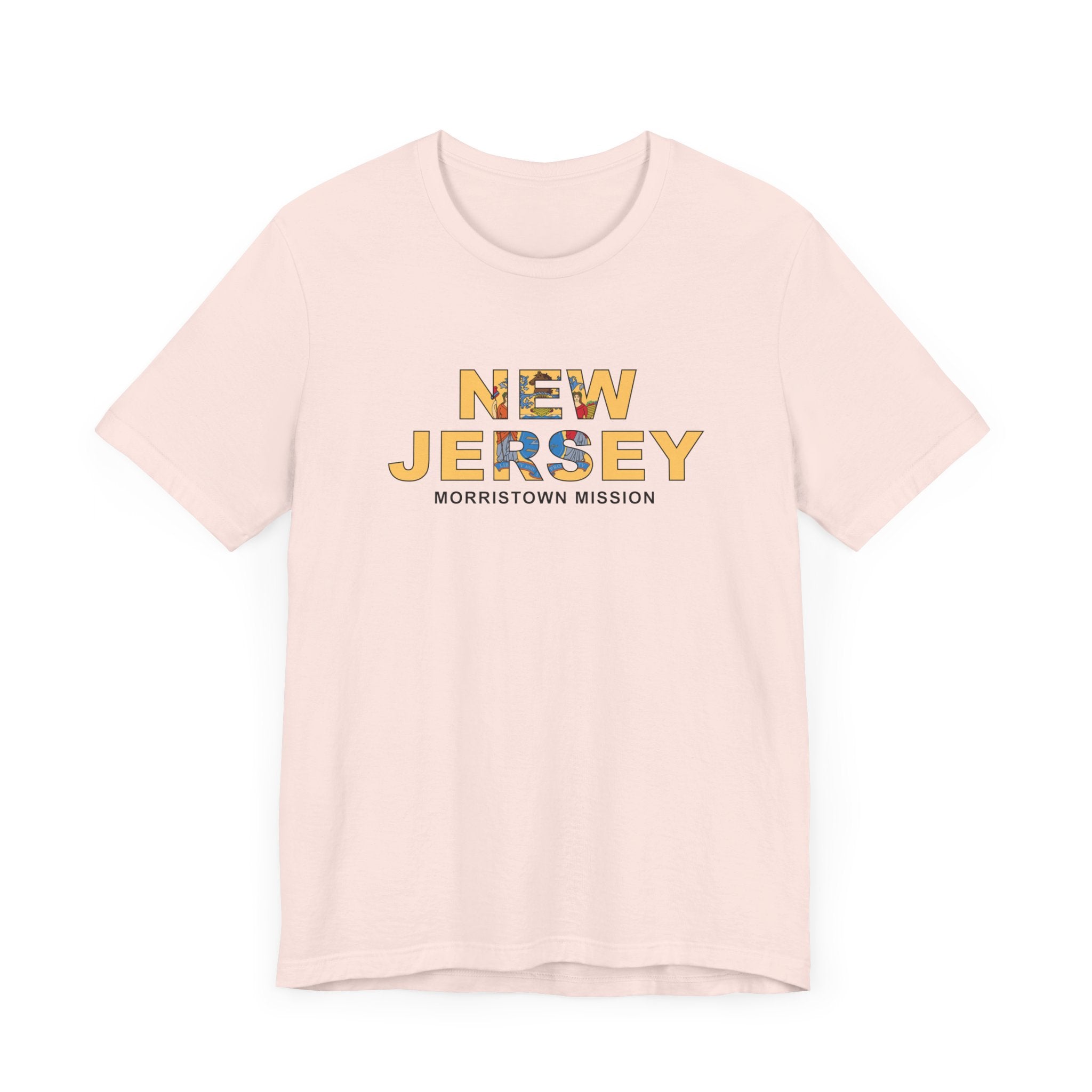 New Jersey Morristown Mission Flag Title T-shirt - Mission Wishlist - LDS Missionary Gift Store
