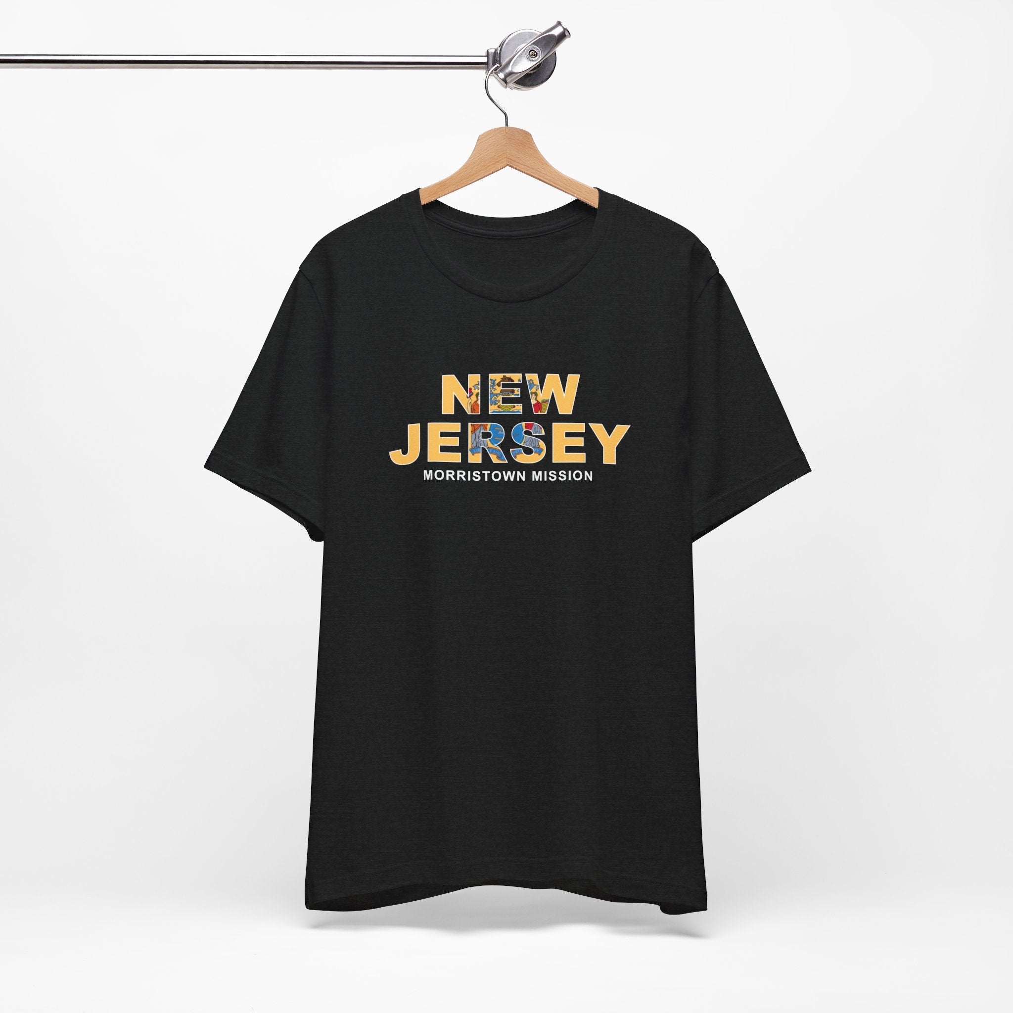 New Jersey Morristown Mission Flag Title T-shirt - Mission Wishlist - LDS Missionary Gift Store