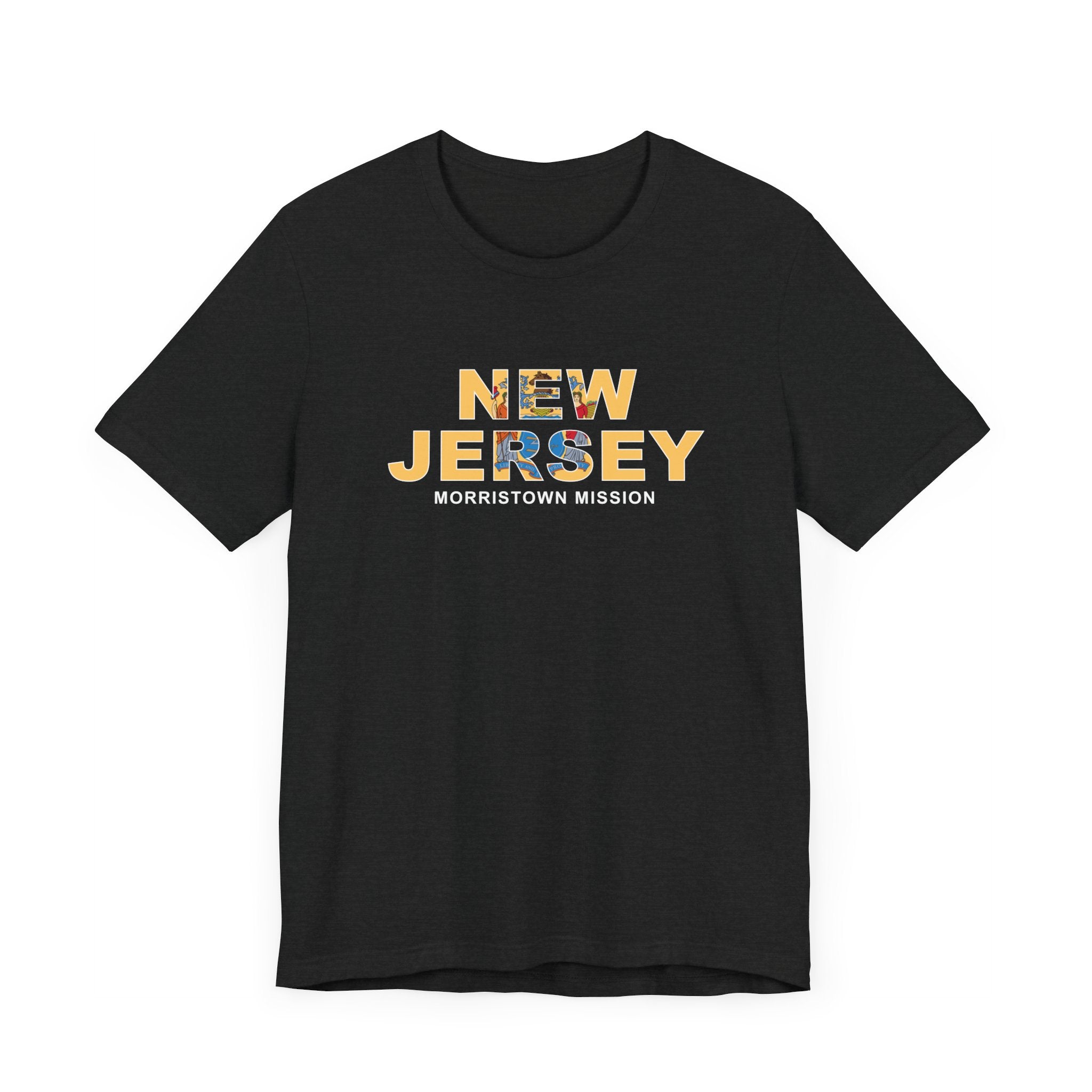 New Jersey Morristown Mission Flag Title T-shirt - Mission Wishlist - LDS Missionary Gift Store