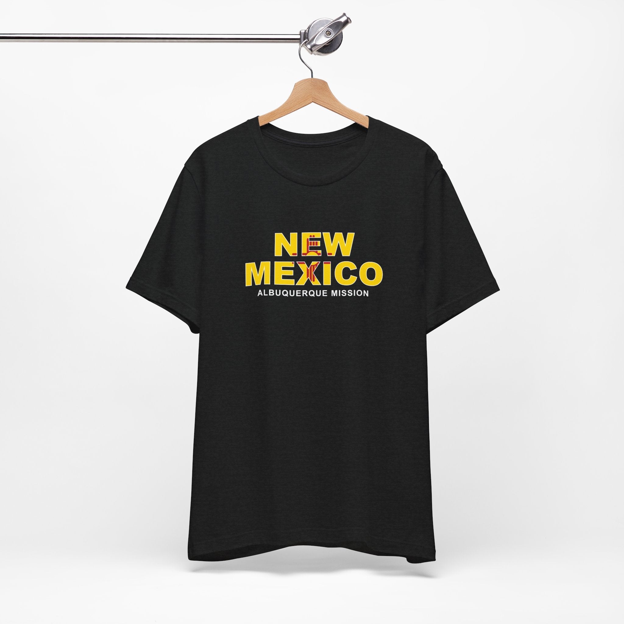 New Mexico Albuquerque Mission Flag Title T-shirt - Mission Wishlist - LDS Missionary Gift Store