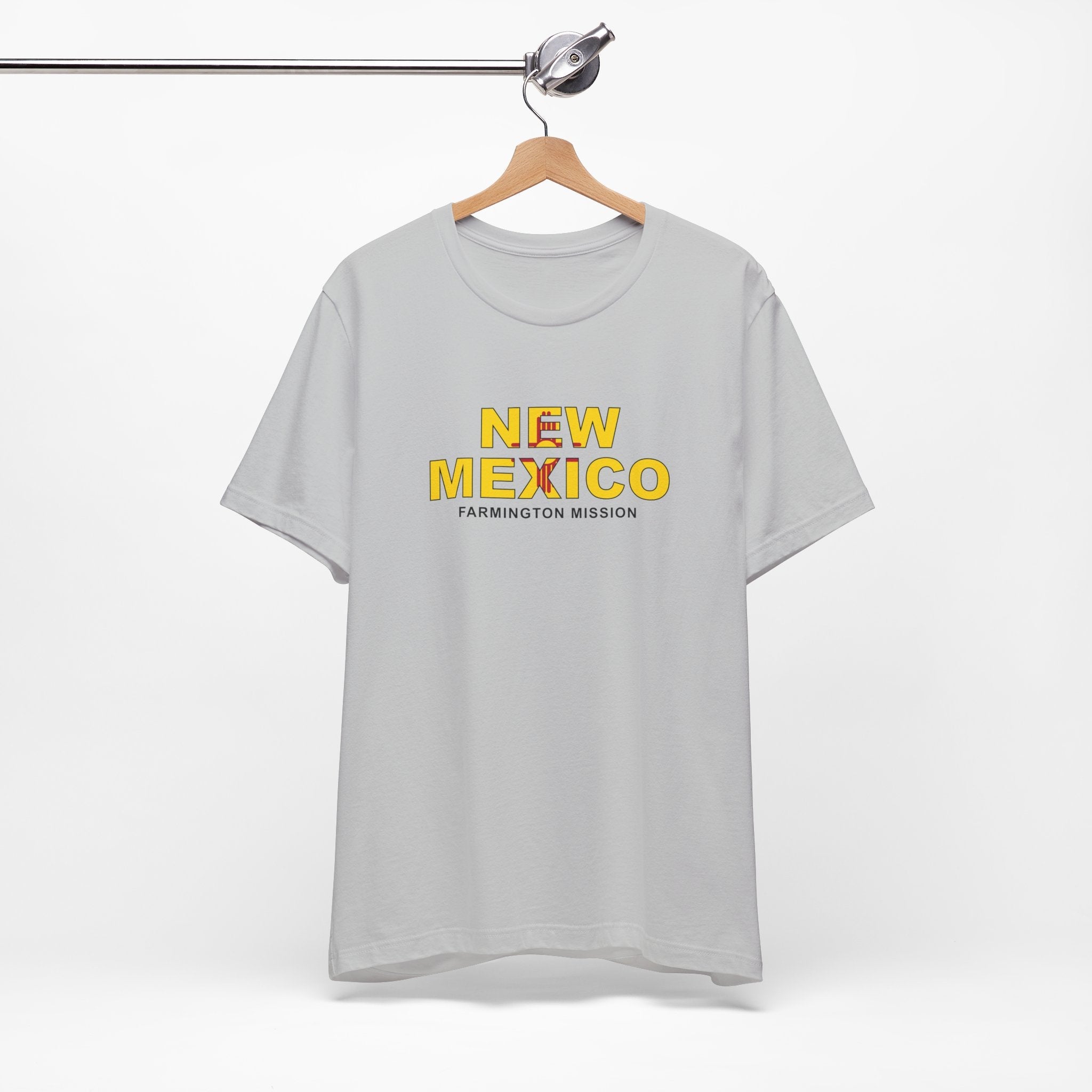 New Mexico Farmington Mission Flag Title T-shirt - Mission Wishlist - LDS Missionary Gift Store