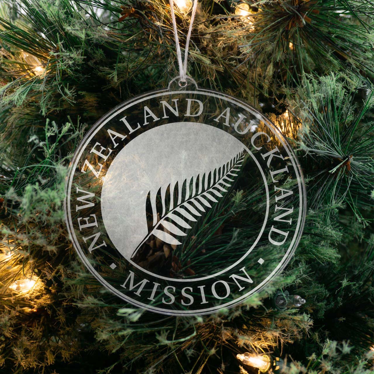 New Zealand Auckland Mission Christmas Ornament - Latter-Day Saint LDS Missionary Gift - Book of Mormon