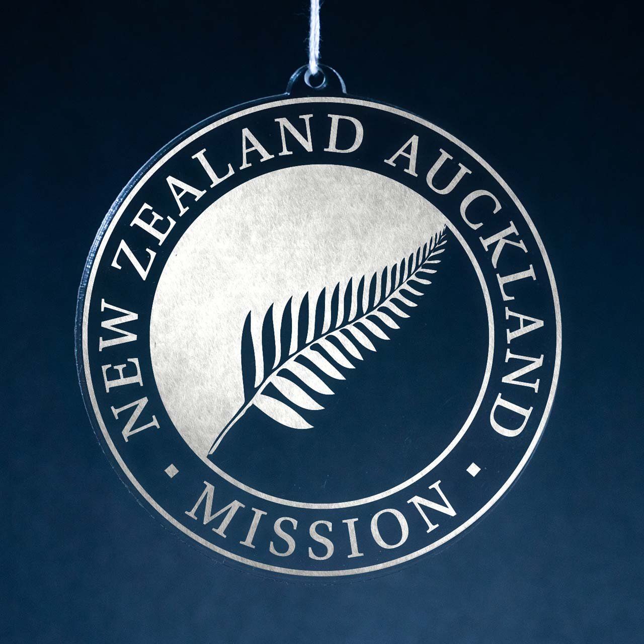 New Zealand Auckland Mission Christmas Ornament - Latter-Day Saint LDS Missionary Gift - Book of Mormon