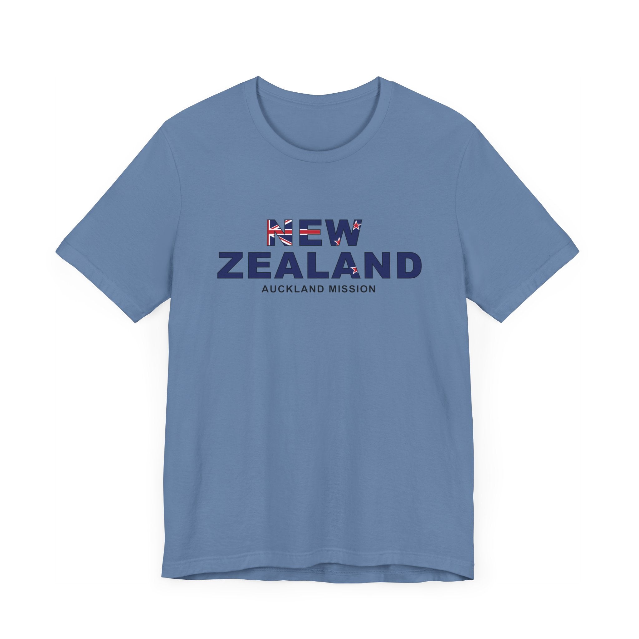 New Zealand Auckland Mission Flag Title T-shirt - Mission Wishlist - LDS Missionary Gift Store
