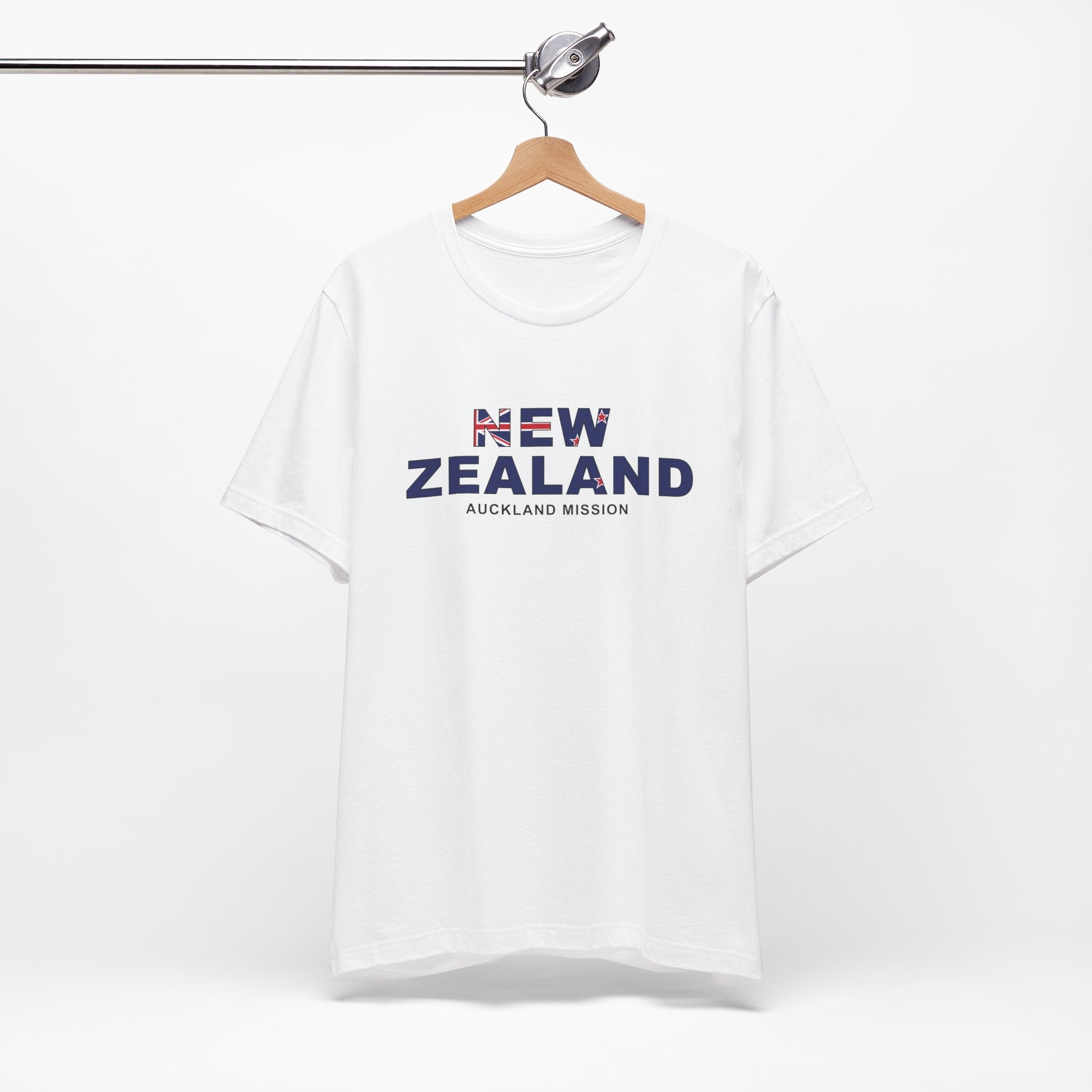 New Zealand Auckland Mission Flag Title T-shirt - Mission Wishlist - LDS Missionary Gift Store