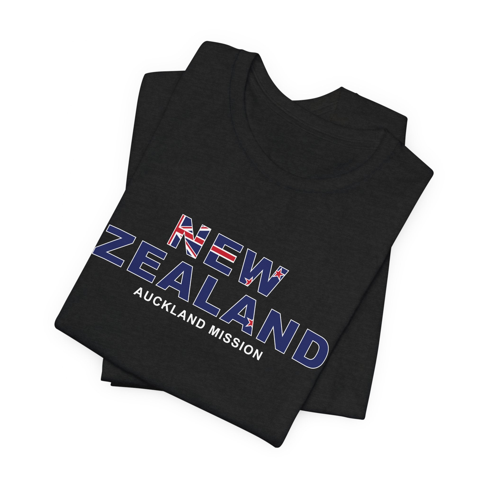 New Zealand Auckland Mission Flag Title T-shirt - Mission Wishlist - LDS Missionary Gift Store