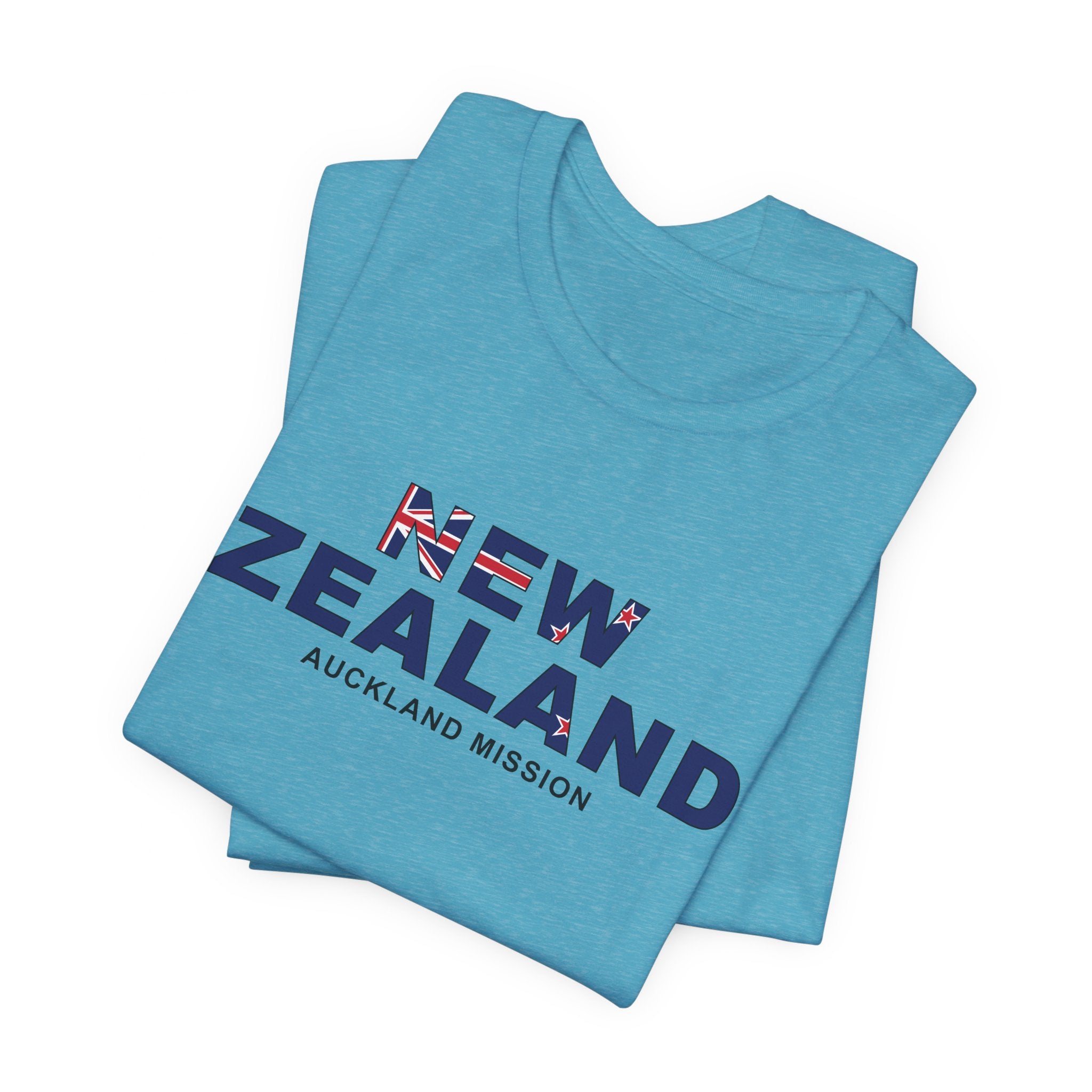 New Zealand Auckland Mission Flag Title T-shirt - Mission Wishlist - LDS Missionary Gift Store