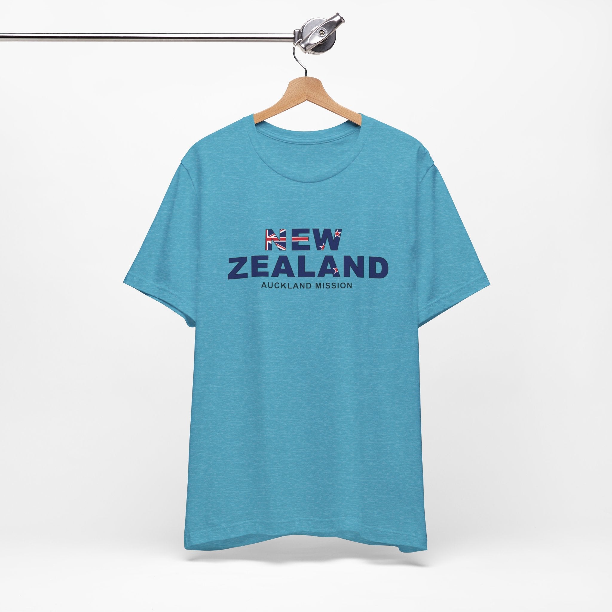 New Zealand Auckland Mission Flag Title T-shirt - Mission Wishlist - LDS Missionary Gift Store