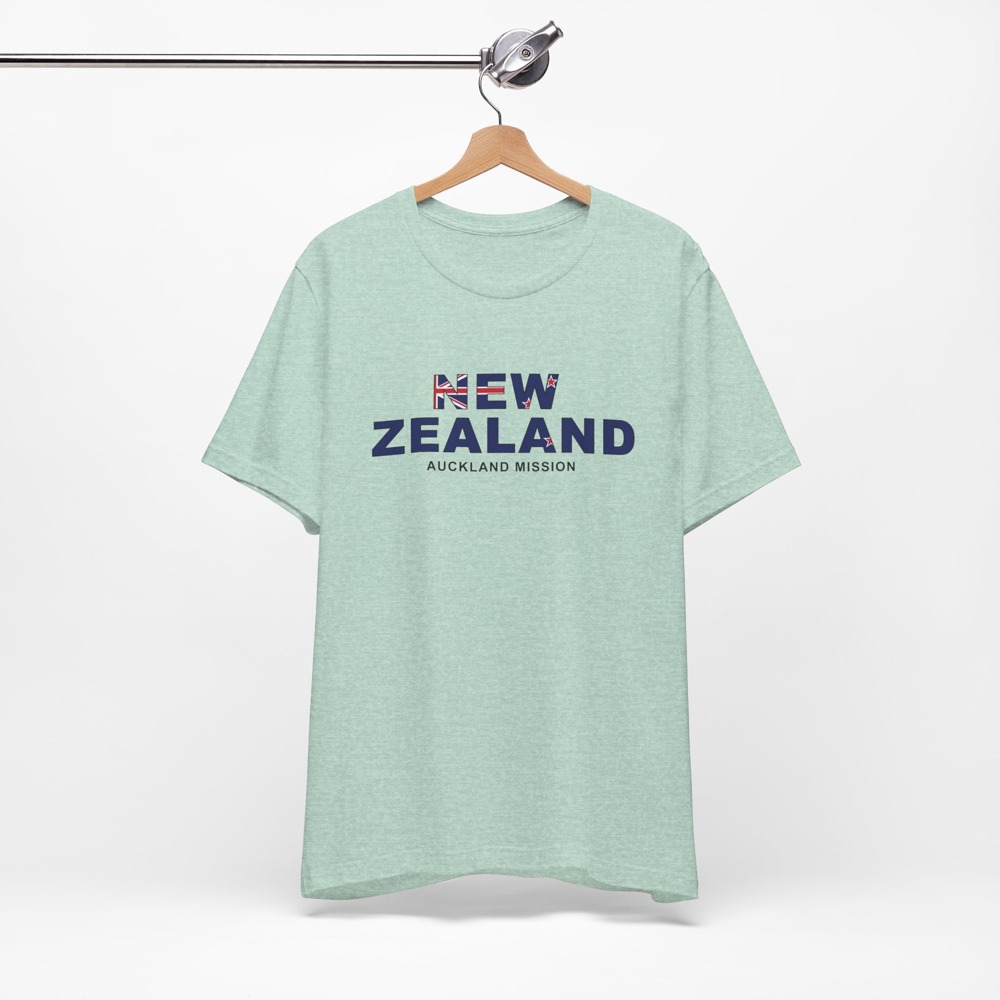 New Zealand Auckland Mission Flag Title T-shirt - Mission Wishlist - LDS Missionary Gift Store