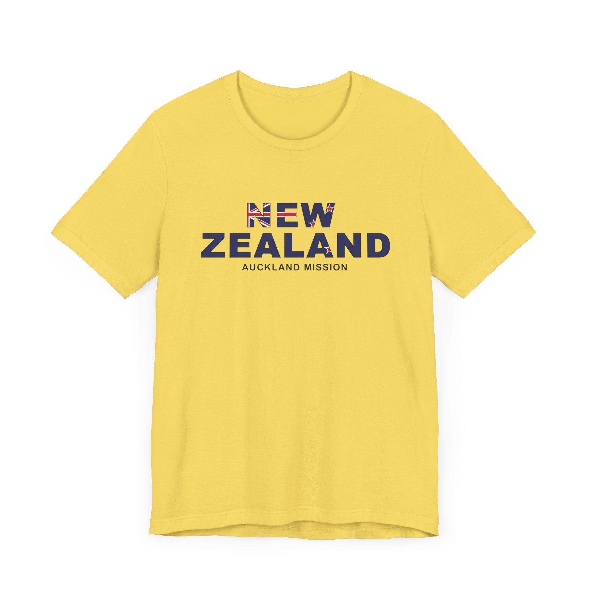 New Zealand Auckland Mission Flag Title T-shirt - Mission Wishlist - LDS Missionary Gift Store
