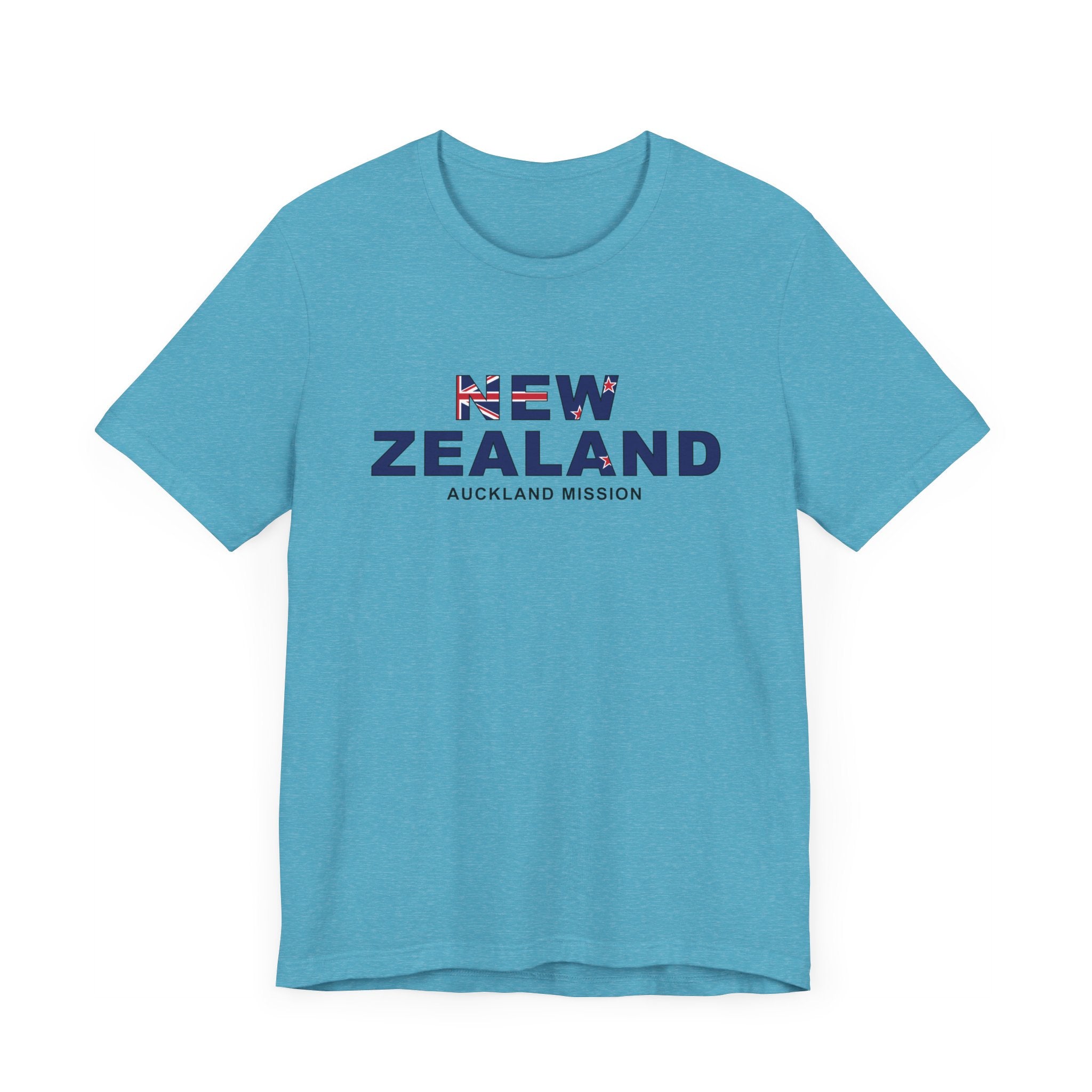 New Zealand Auckland Mission Flag Title T-shirt - Mission Wishlist - LDS Missionary Gift Store