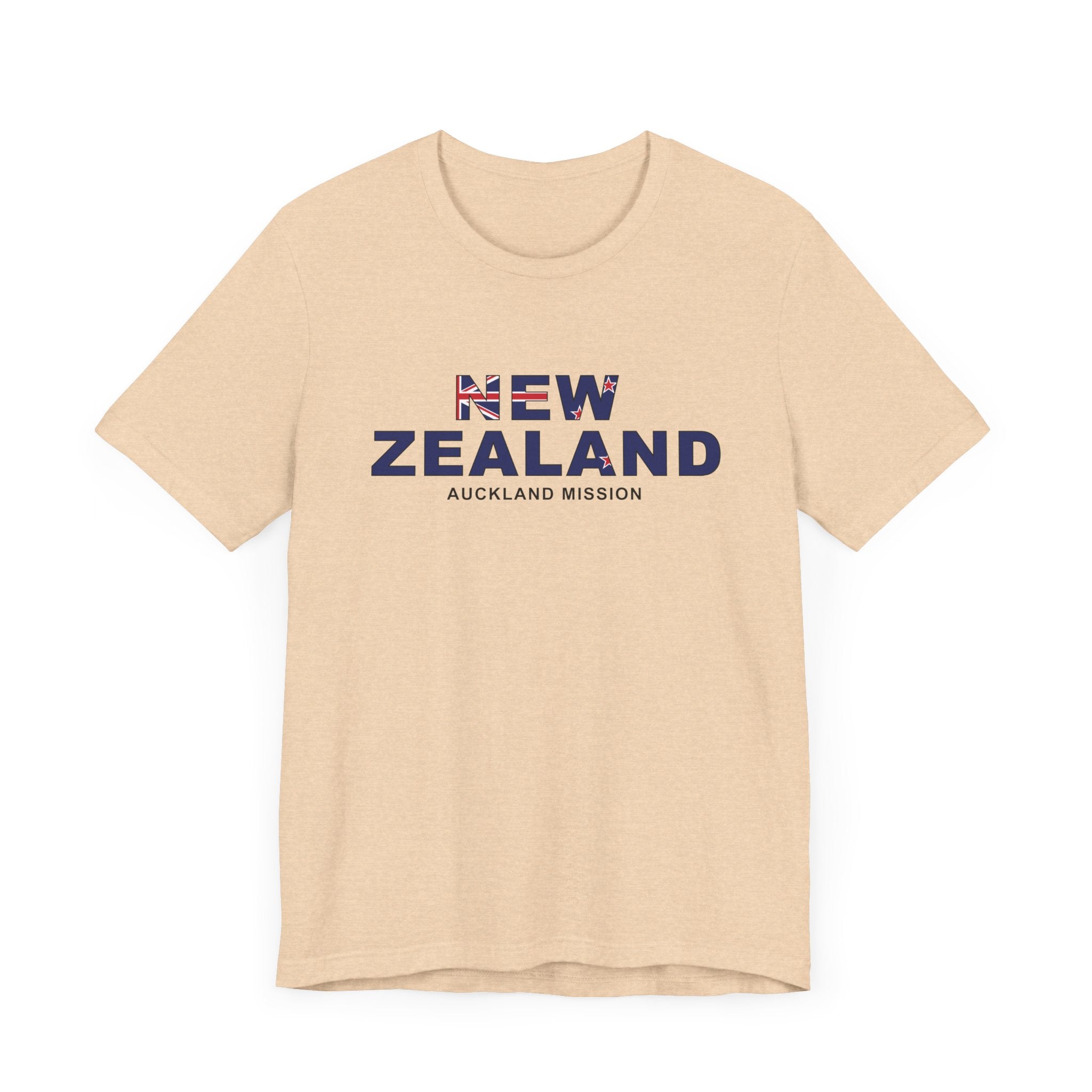 New Zealand Auckland Mission Flag Title T-shirt - Mission Wishlist - LDS Missionary Gift Store