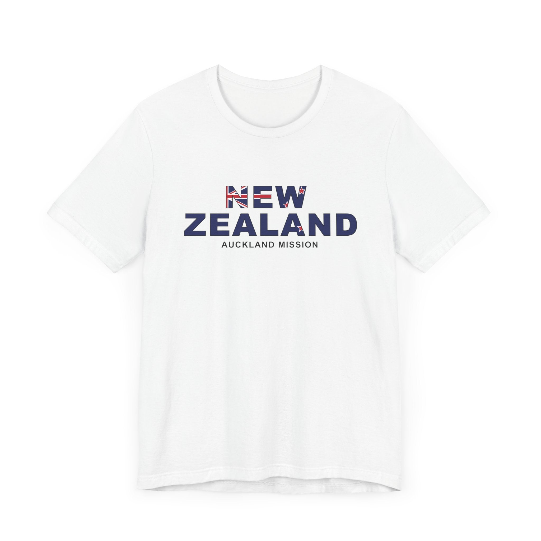 New Zealand Auckland Mission Flag Title T-shirt - Mission Wishlist - LDS Missionary Gift Store