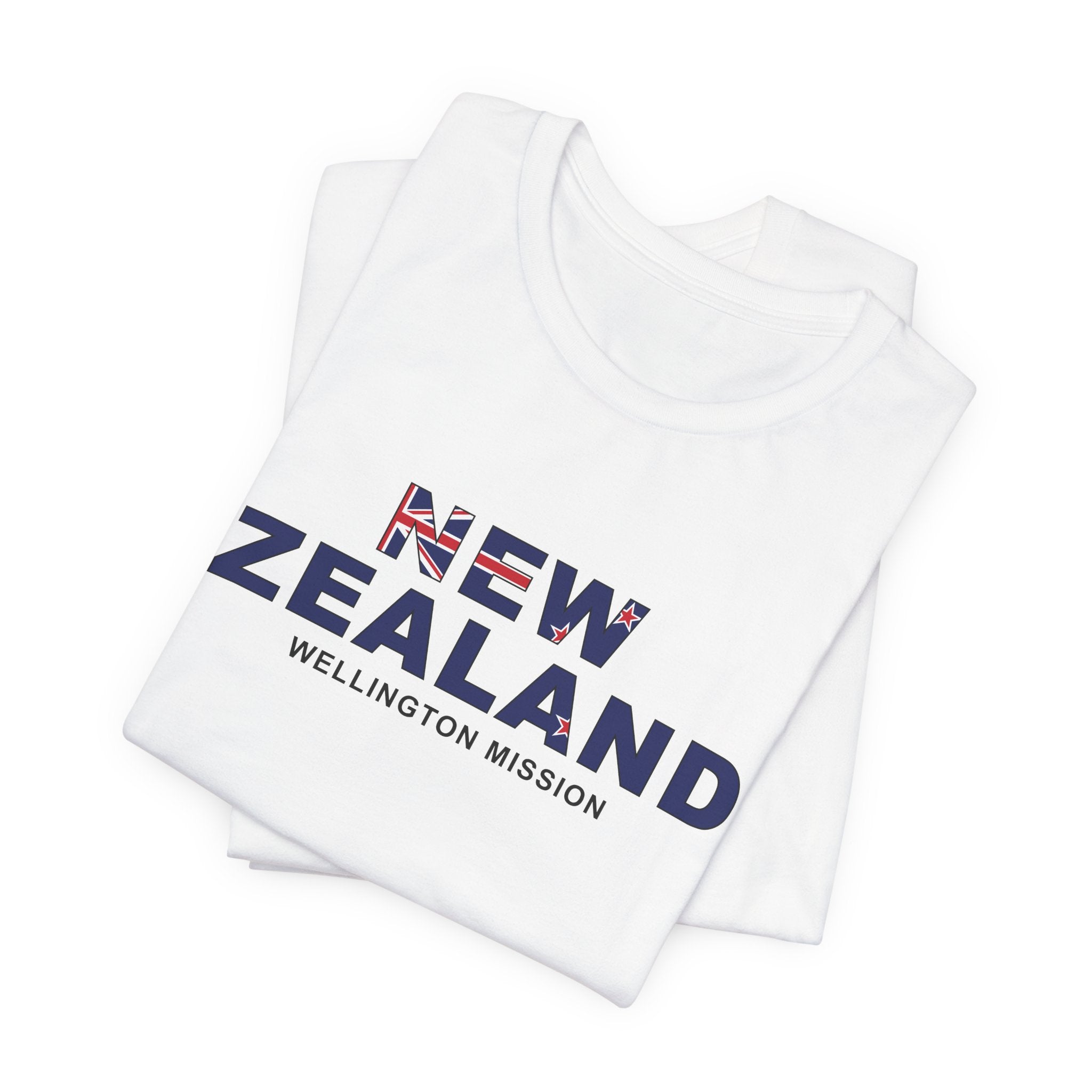 New Zealand Wellington Mission Flag Title T-shirt - Mission Wishlist - LDS Missionary Gift Store