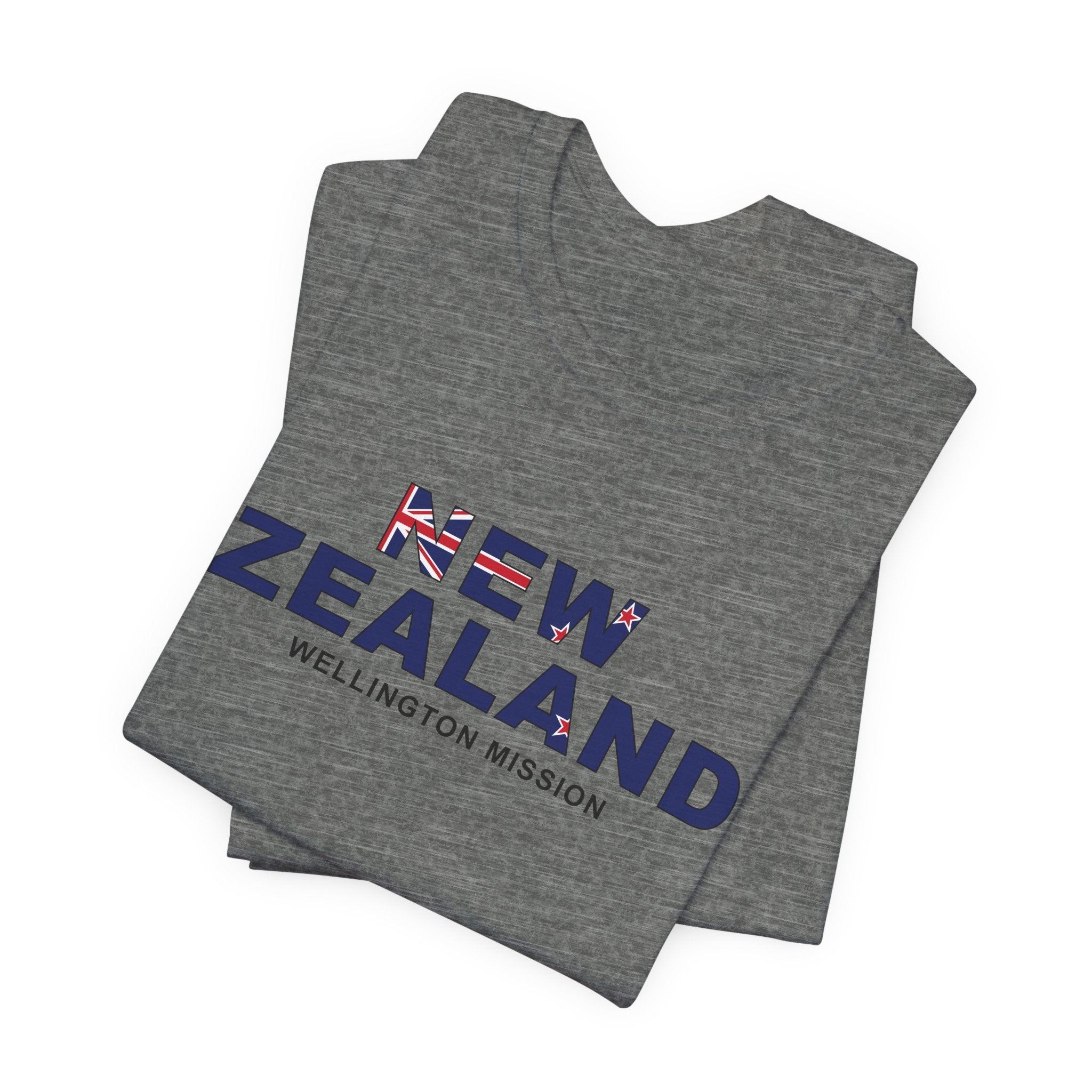 New Zealand Wellington Mission Flag Title T-shirt - Mission Wishlist - LDS Missionary Gift Store