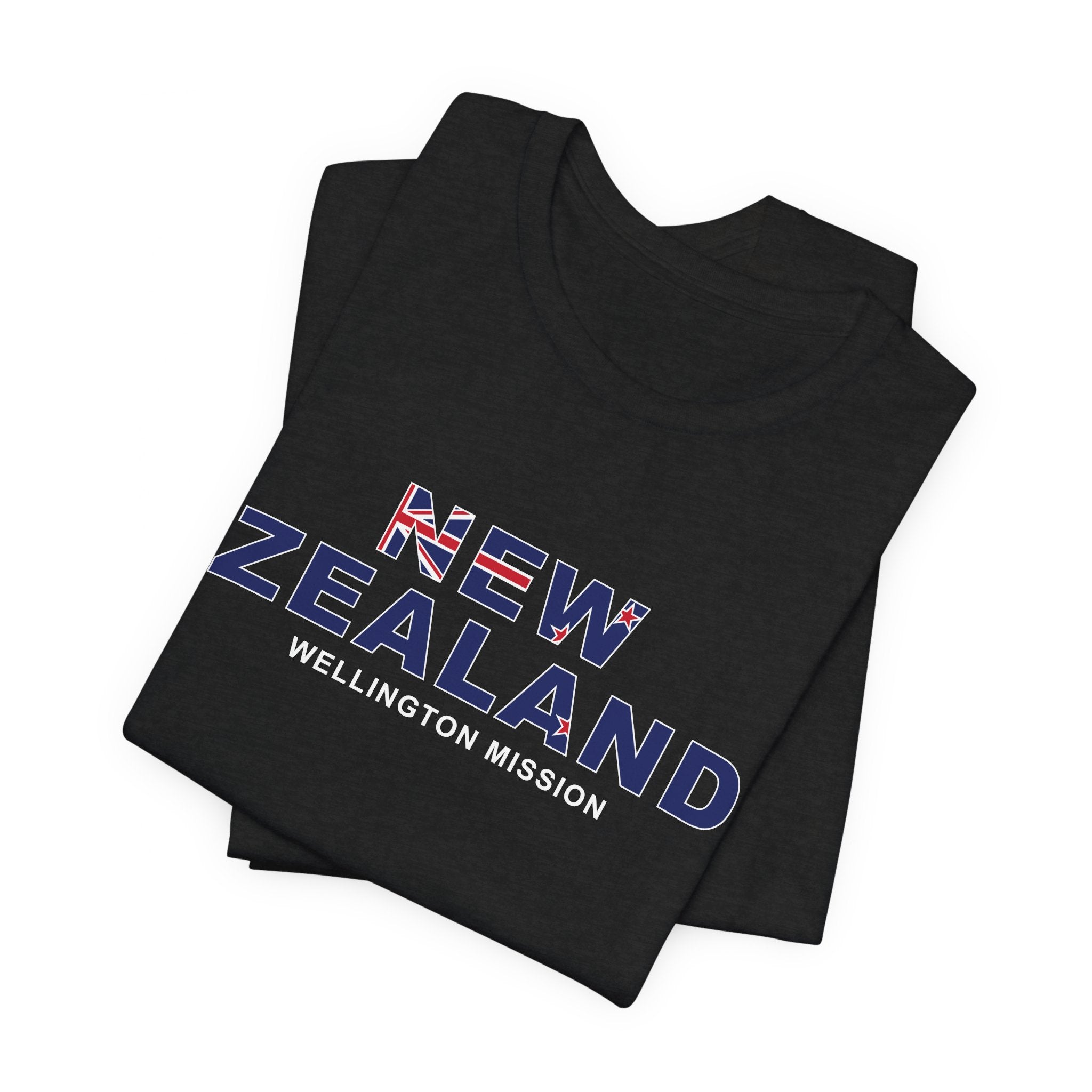 New Zealand Wellington Mission Flag Title T-shirt - Mission Wishlist - LDS Missionary Gift Store