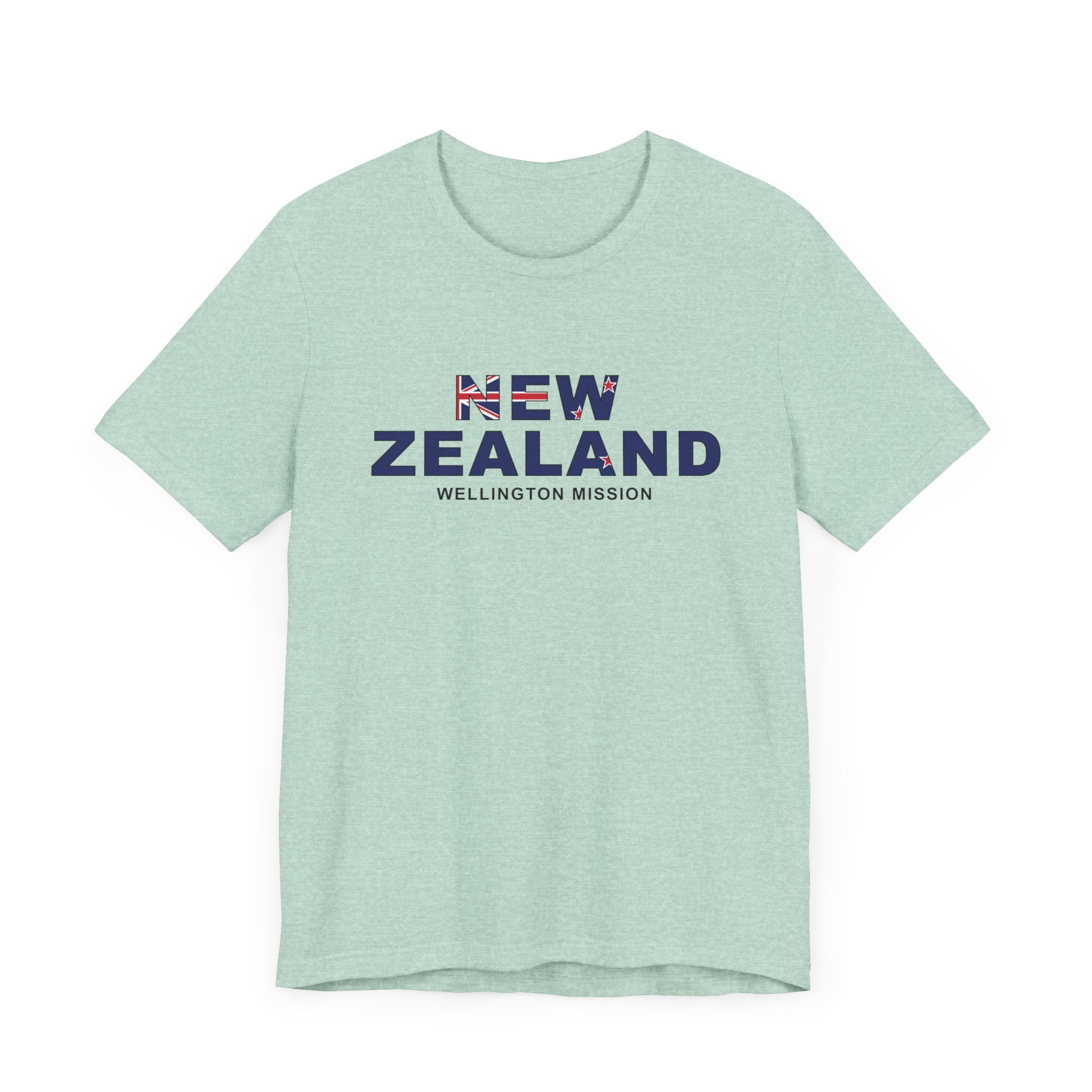 New Zealand Wellington Mission Flag Title T-shirt - Mission Wishlist - LDS Missionary Gift Store