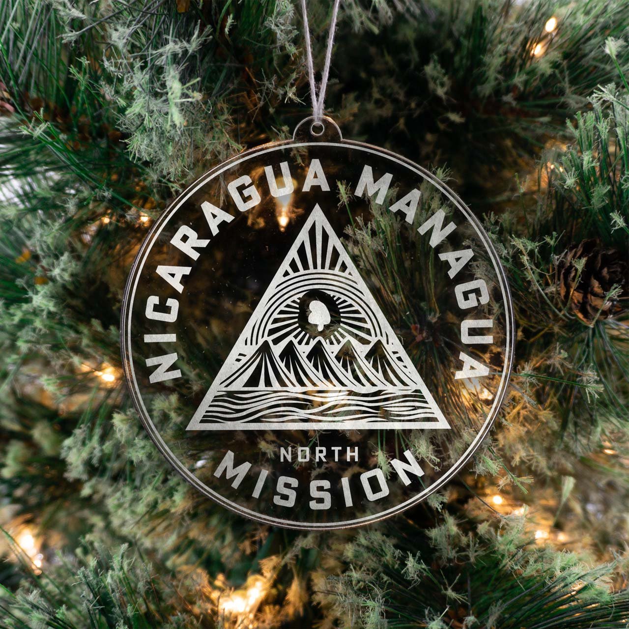 Nicaragua Managua North Mission Christmas Ornament - Latter-Day Saint LDS Missionary Gift - Book of Mormon