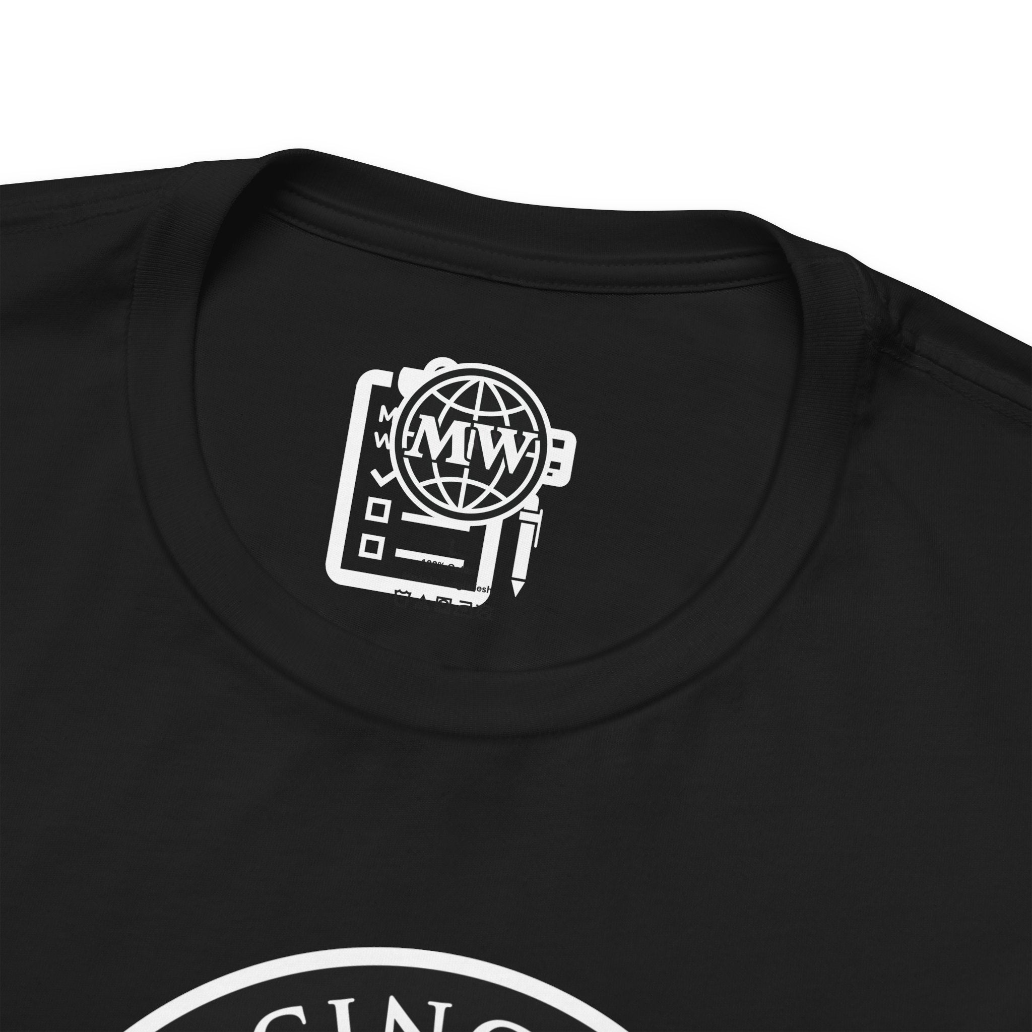 Ohio Cincinnati Mission Flag Logo (Black Border) T-shirt - Mission Wishlist - LDS Missionary Gift Store