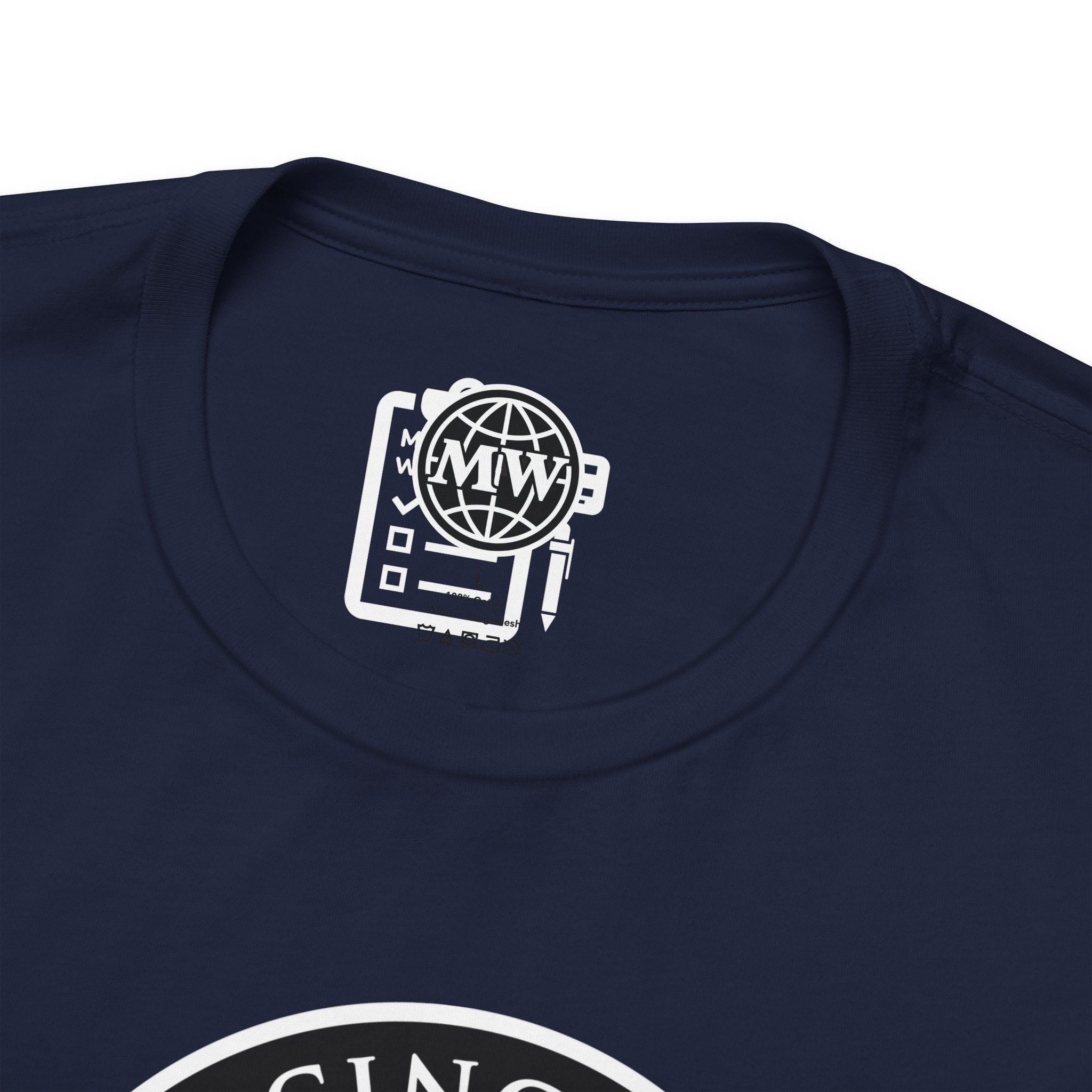 Ohio Cincinnati Mission Flag Logo (Black Border) T-shirt - Mission Wishlist - LDS Missionary Gift Store