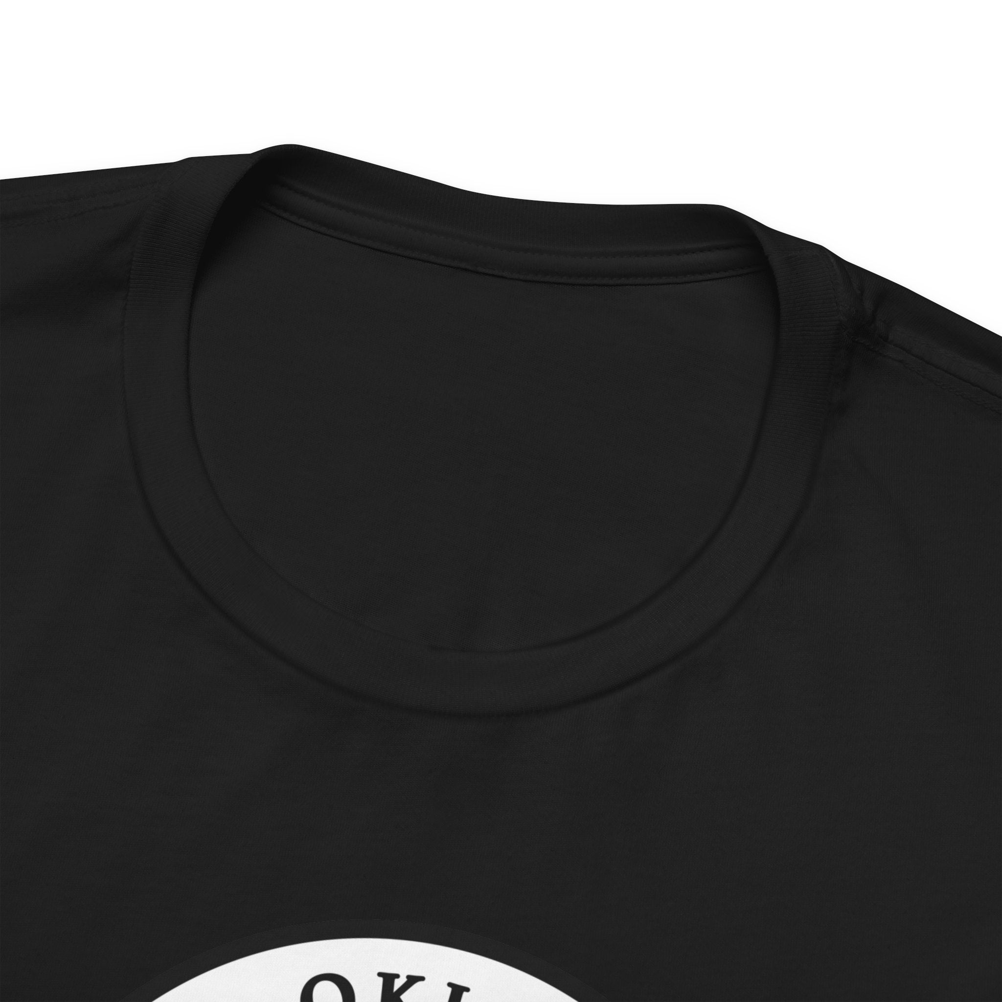 Oklahoma Oklahoma City Mission State Flag Logo (White Border) T-shirt - Mission Wishlist - LDS Missionary Gift Store