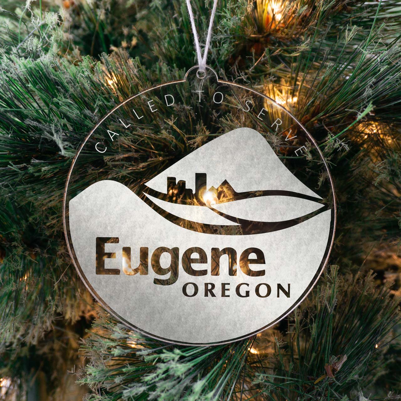 Oregon Eugene Mission Christmas Ornament - Latter-Day Saint LDS Missionary Gift - Book of Mormon